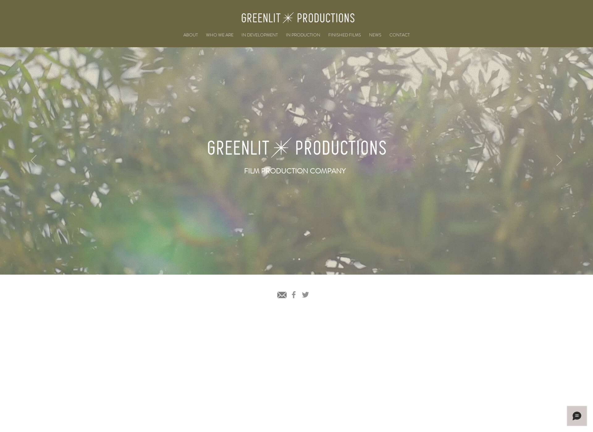 Screenshot for greenlitproductions.net