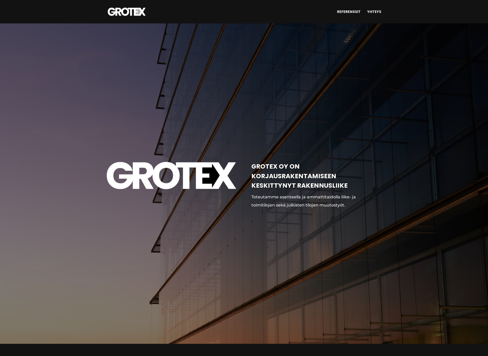 Screenshot for grotex.fi