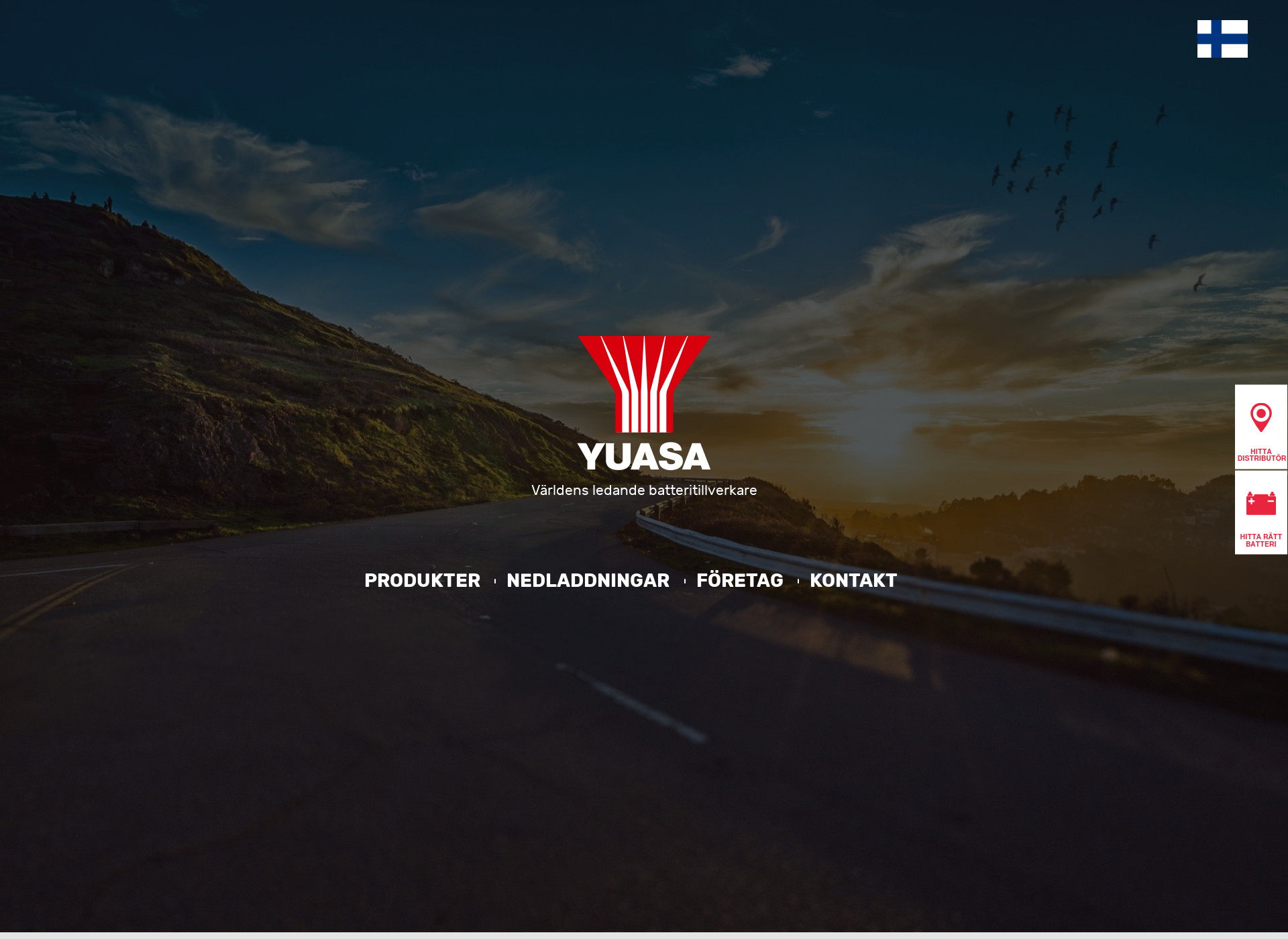 Screenshot for gs-yuasa.fi