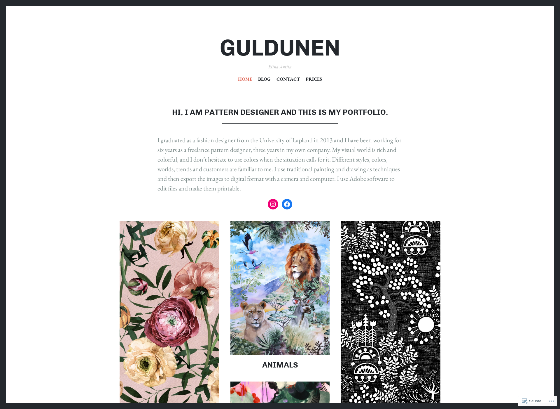Screenshot for guldunen.fi