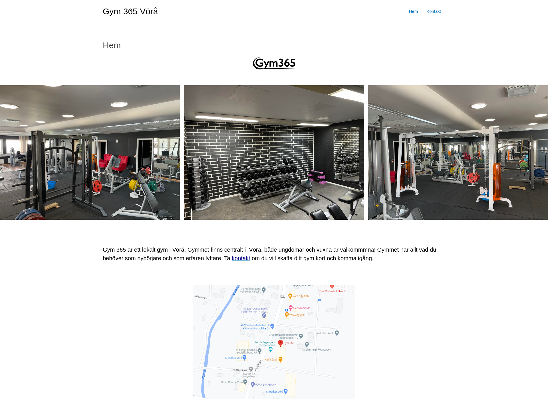 Screenshot for gym365.fi