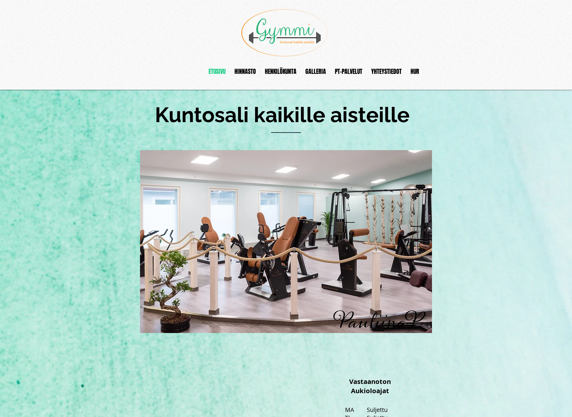 Screenshot for gymmi.fi