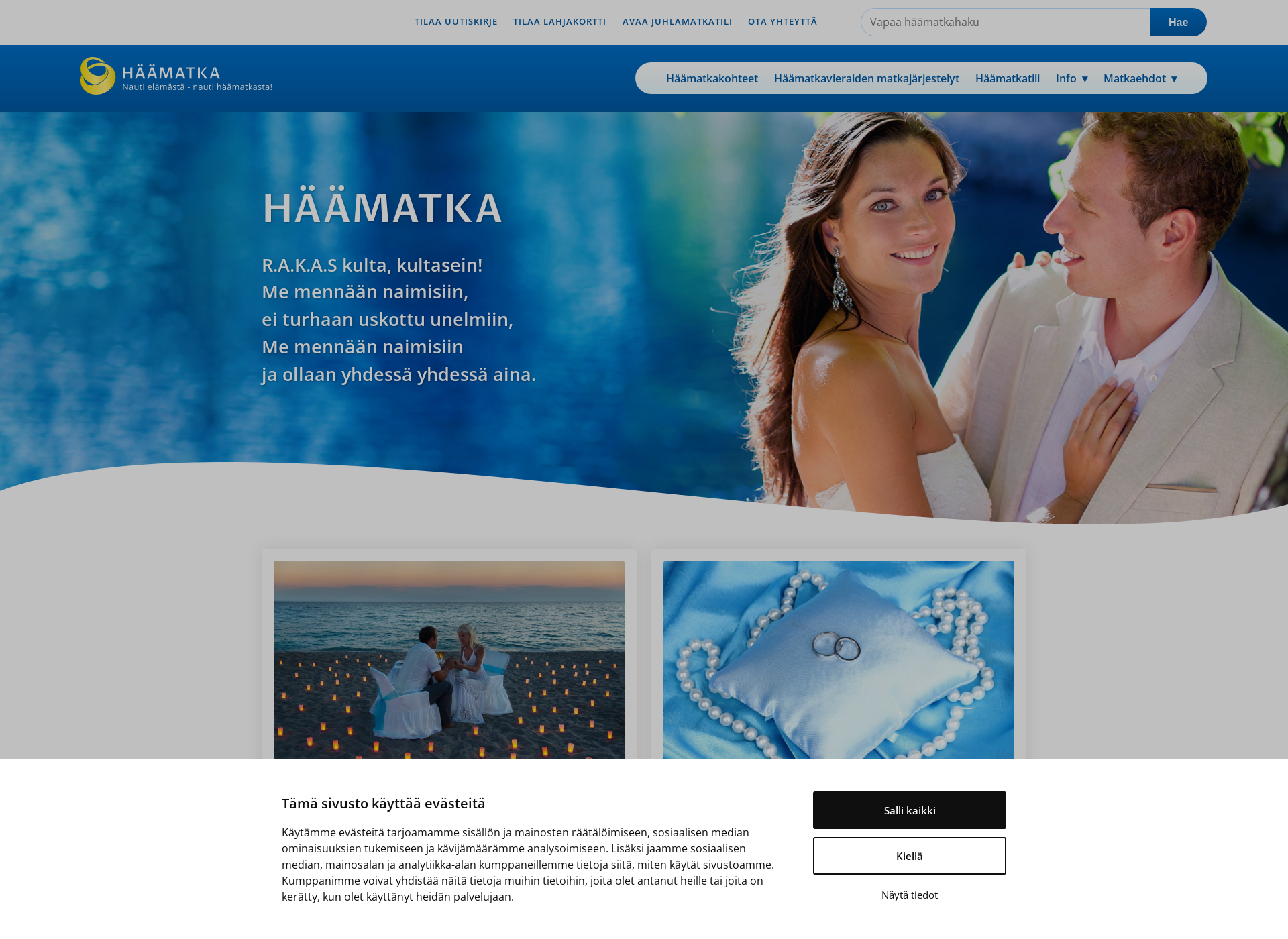Screenshot for haamatka.fi