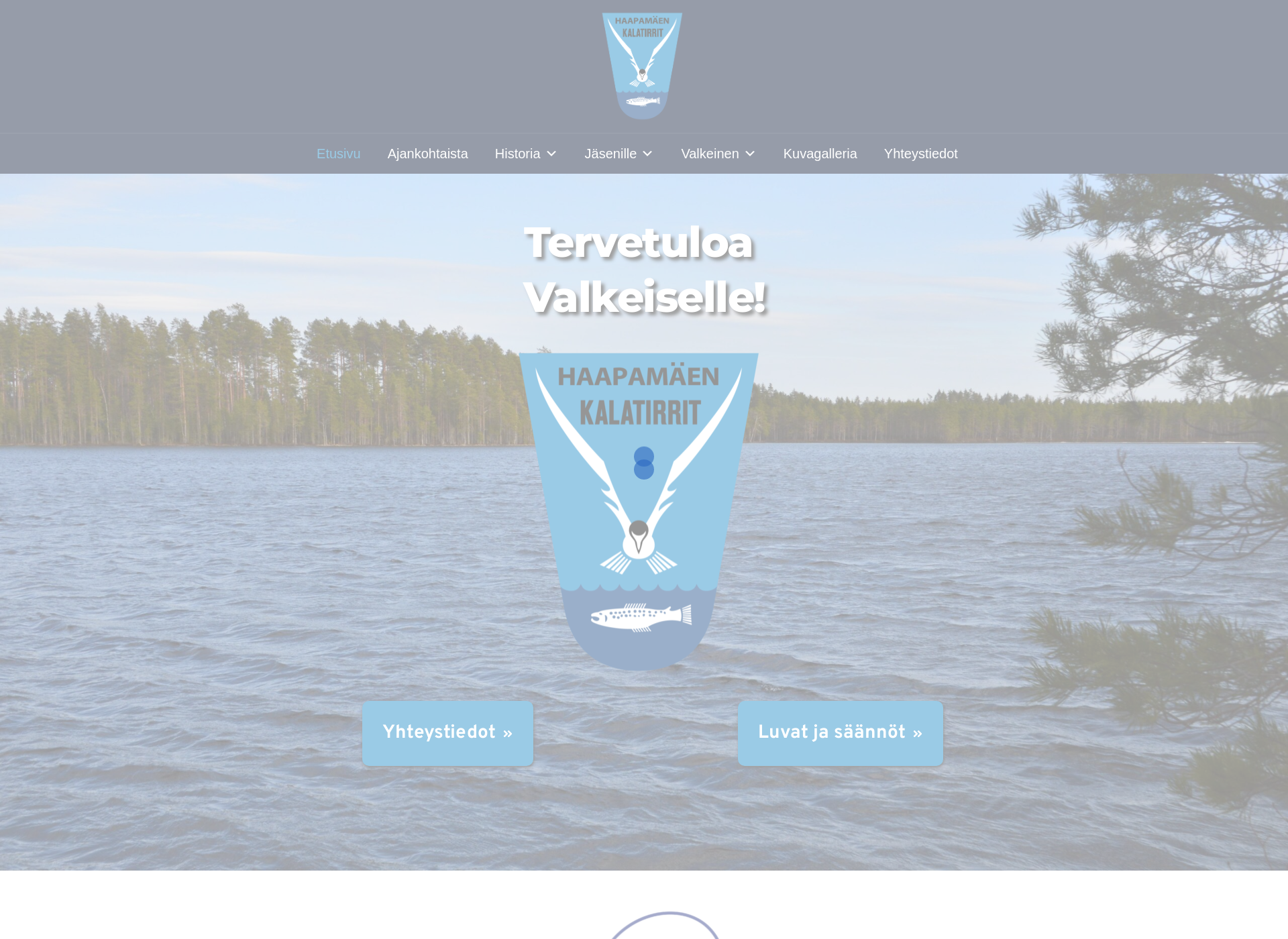 Skärmdump för haapamaenkalatirrit.fi