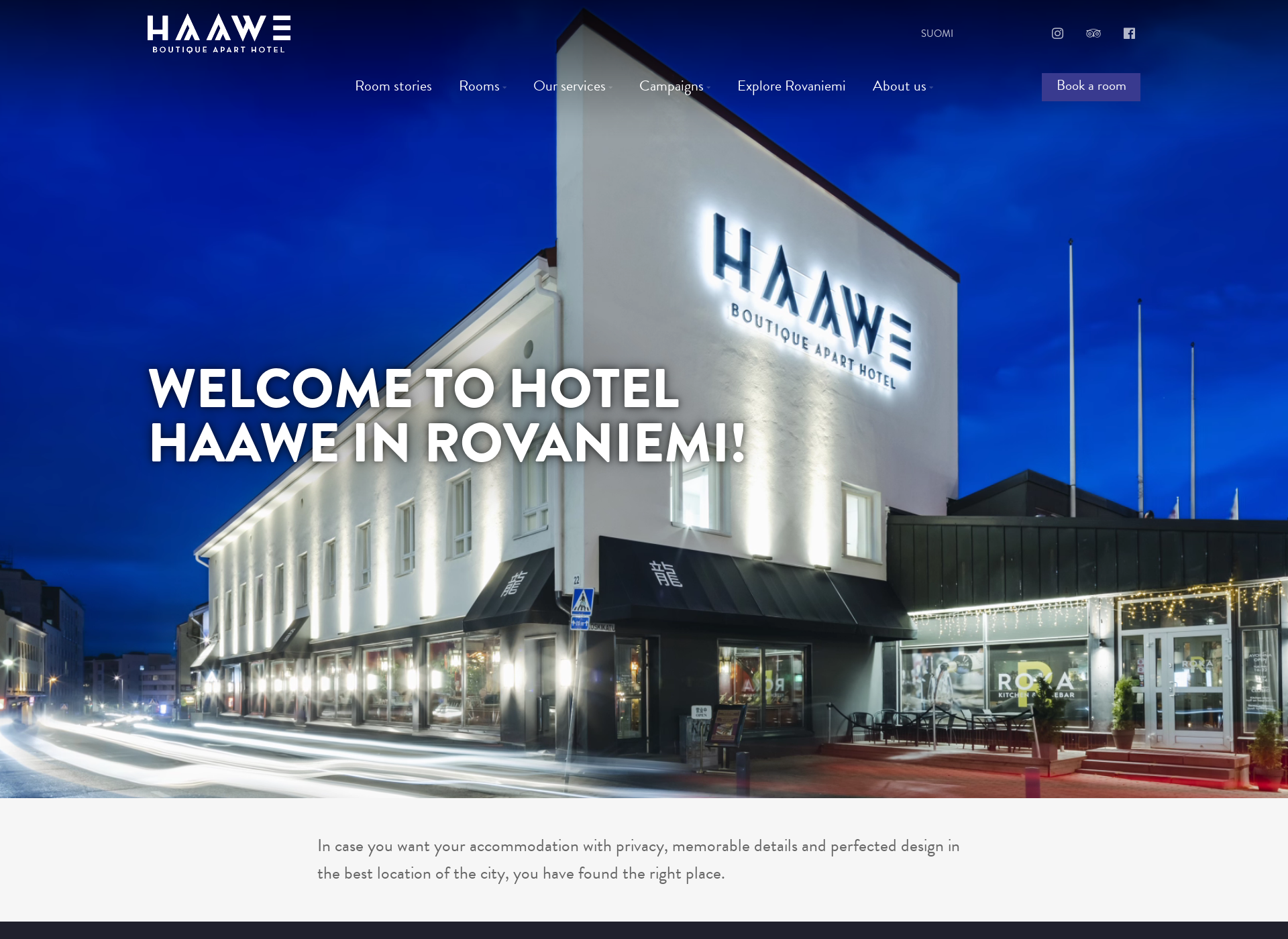 Screenshot for haawe.fi