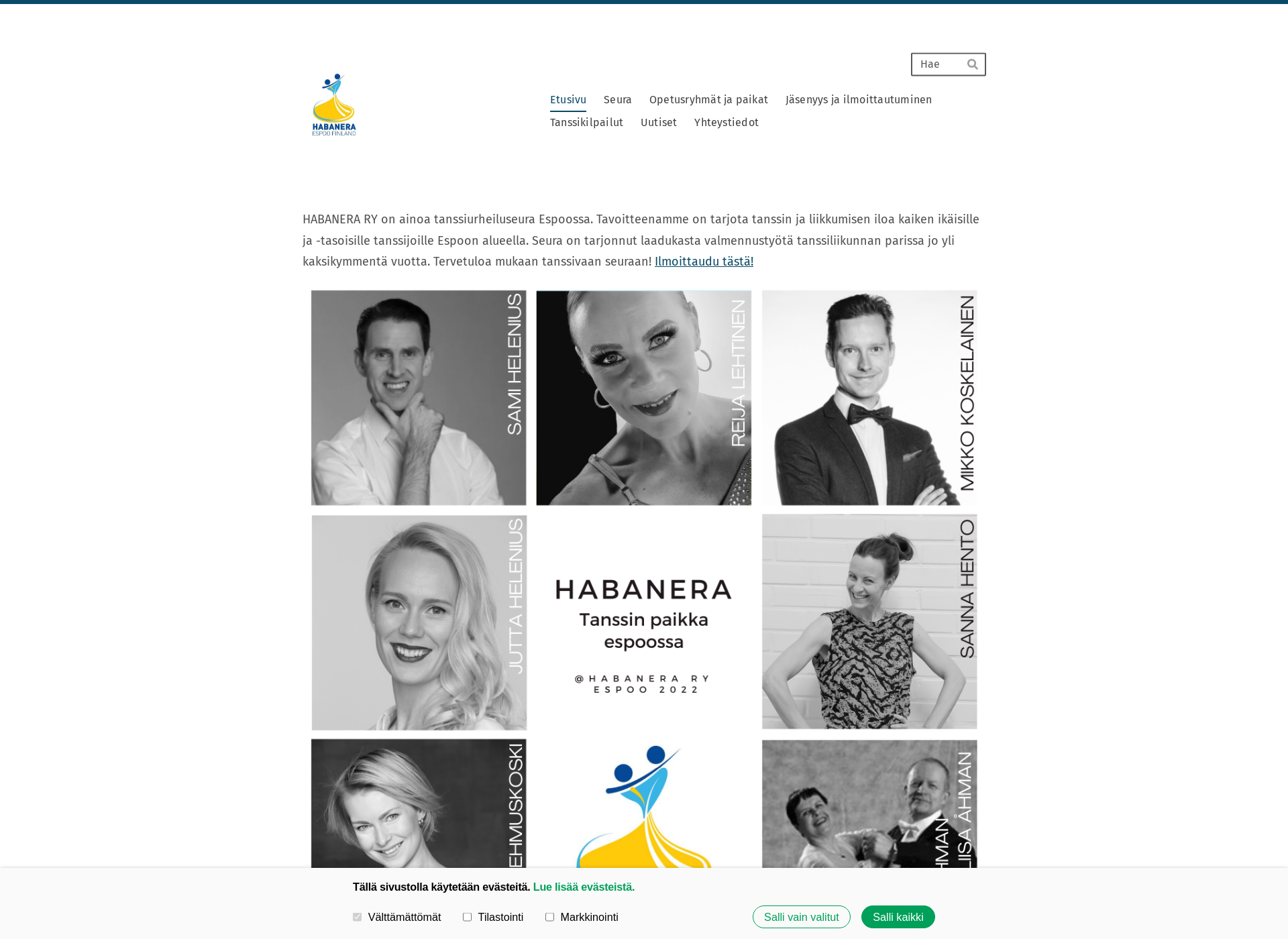Screenshot for habanera.fi