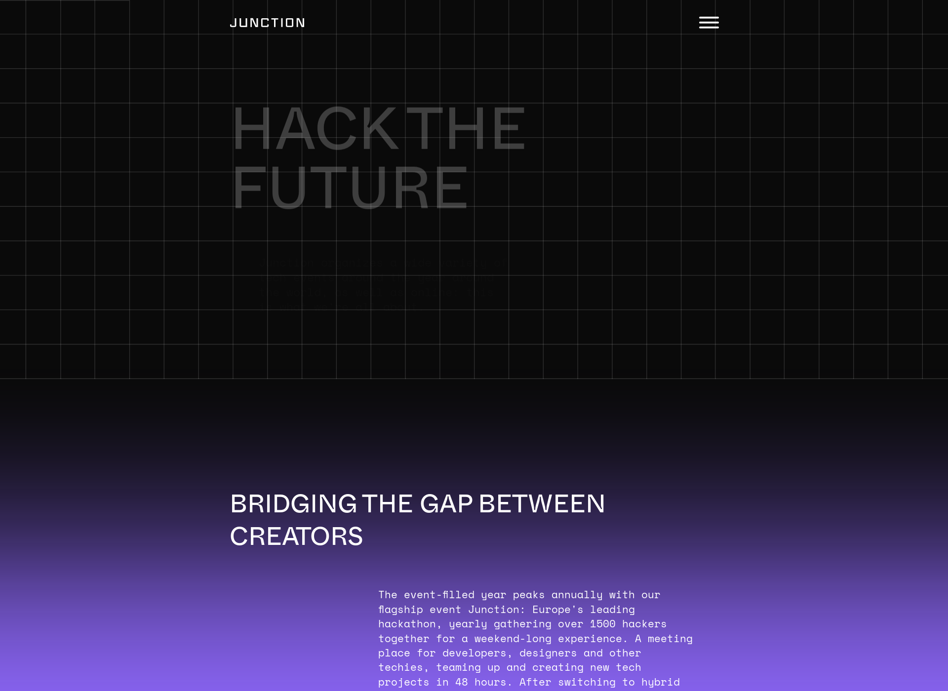 Screenshot for hackjunction.fi