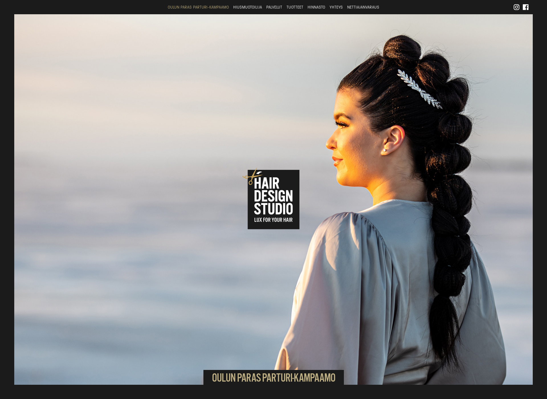 Screenshot for hairdesignstudio.fi