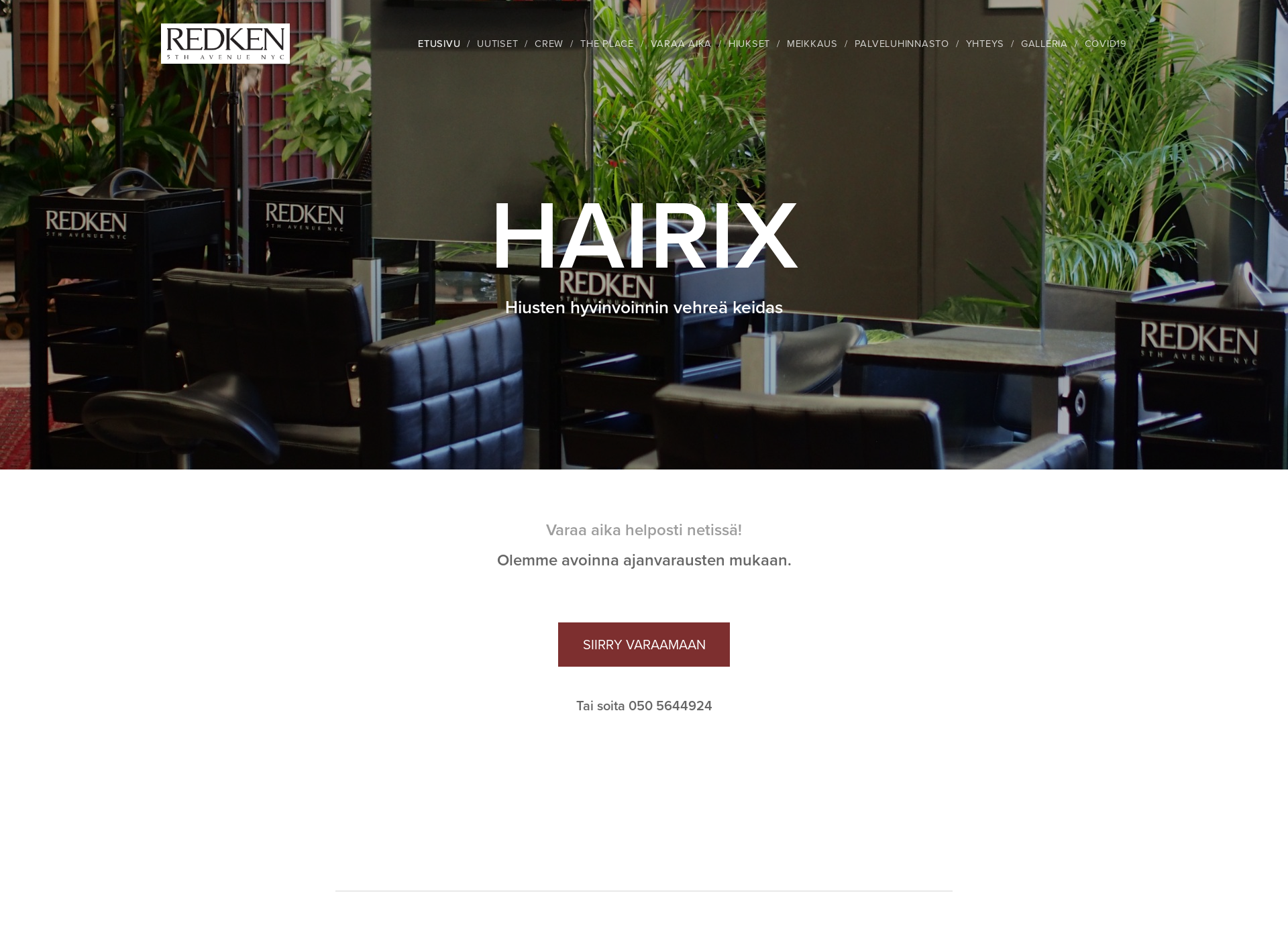 Screenshot for hairix.fi