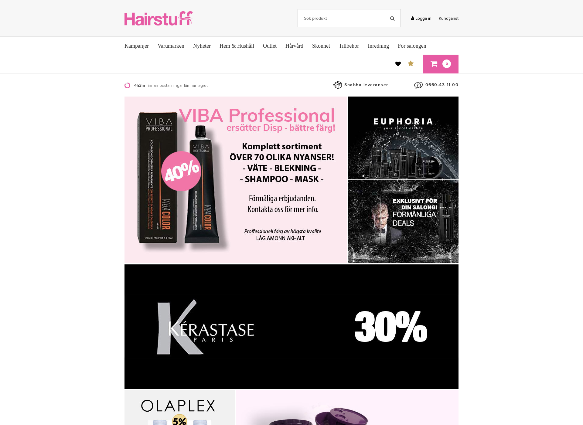 Screenshot for hairstuff.fi