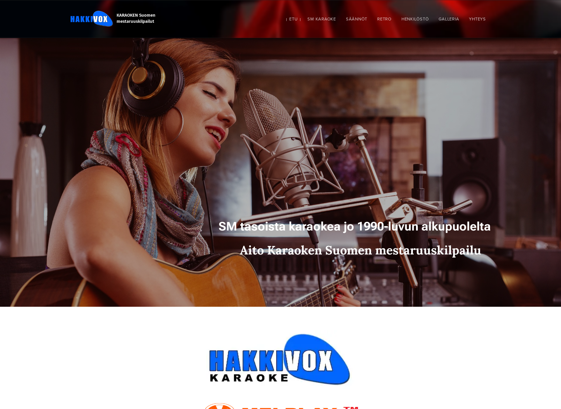 Screenshot for hakkivox.fi