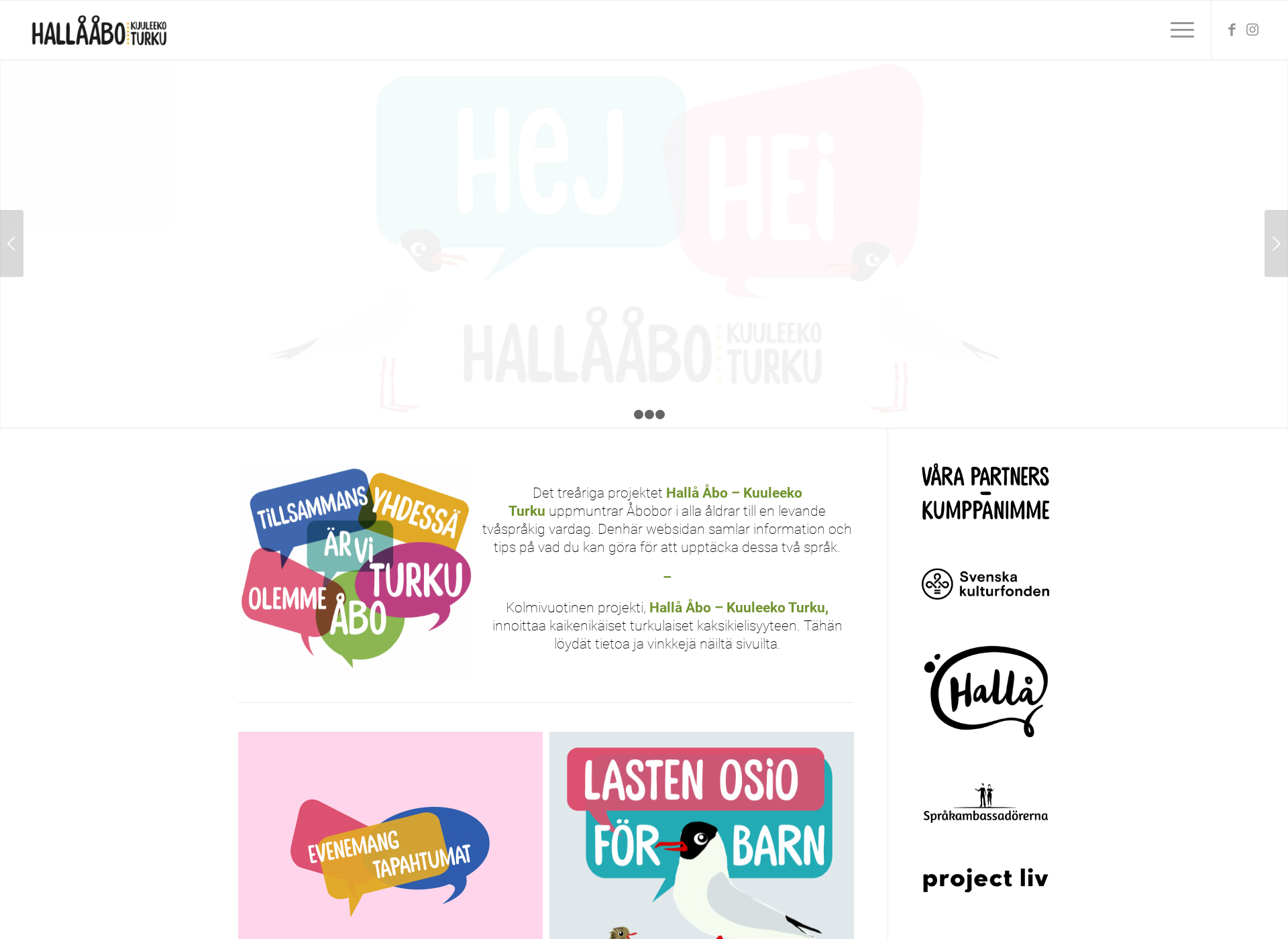 Screenshot for hallaabo.fi
