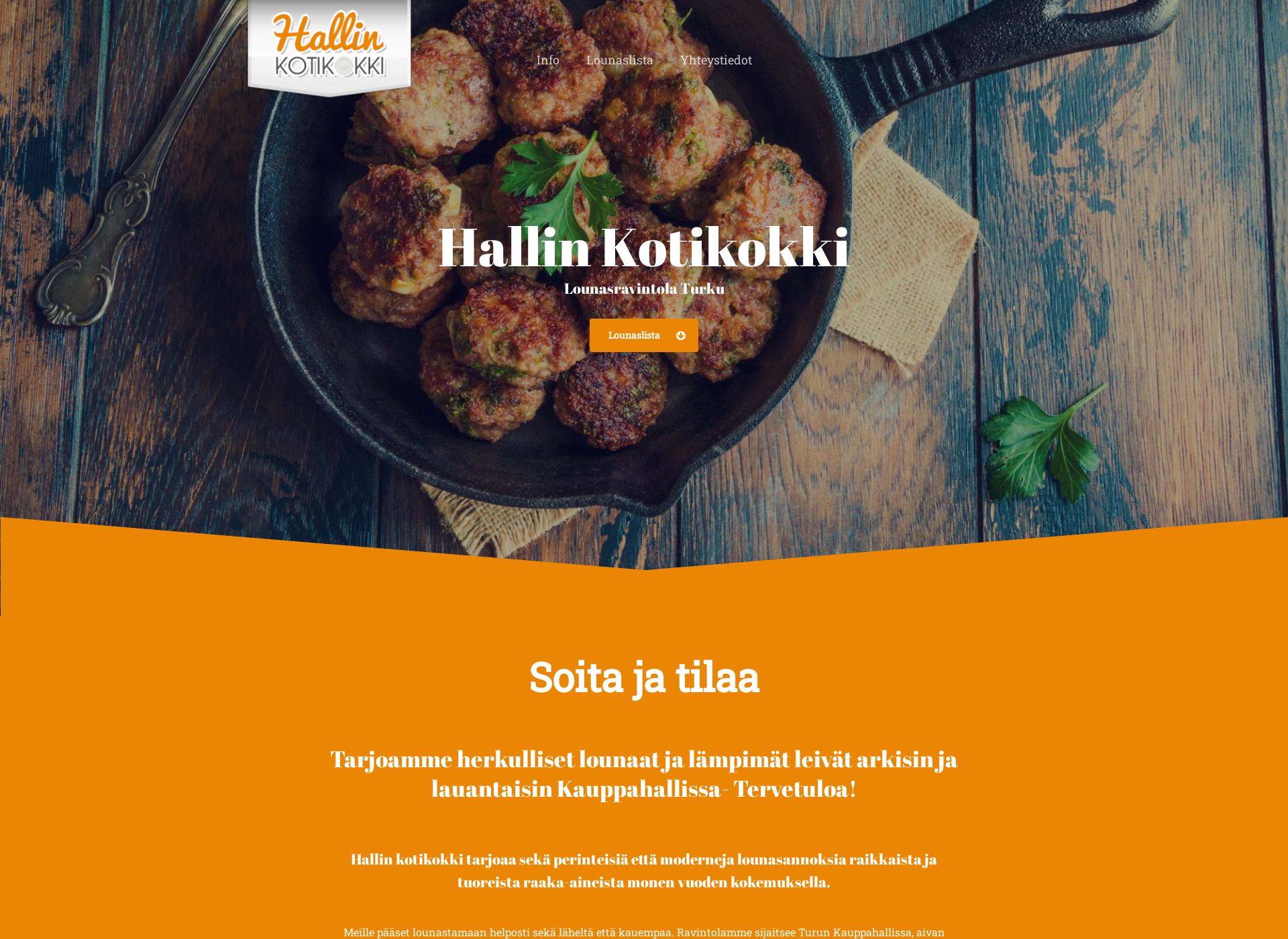 Screenshot for hallinkotikokki.fi