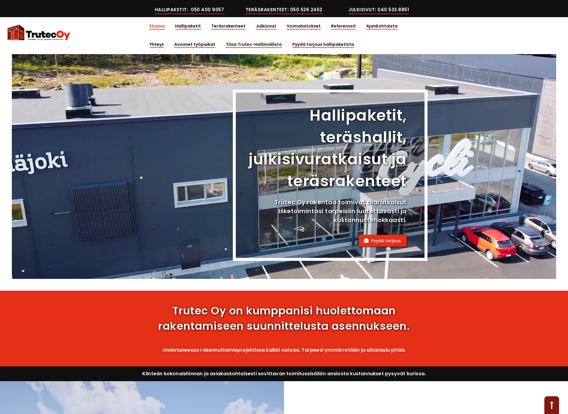 Screenshot for hallipaketti.fi