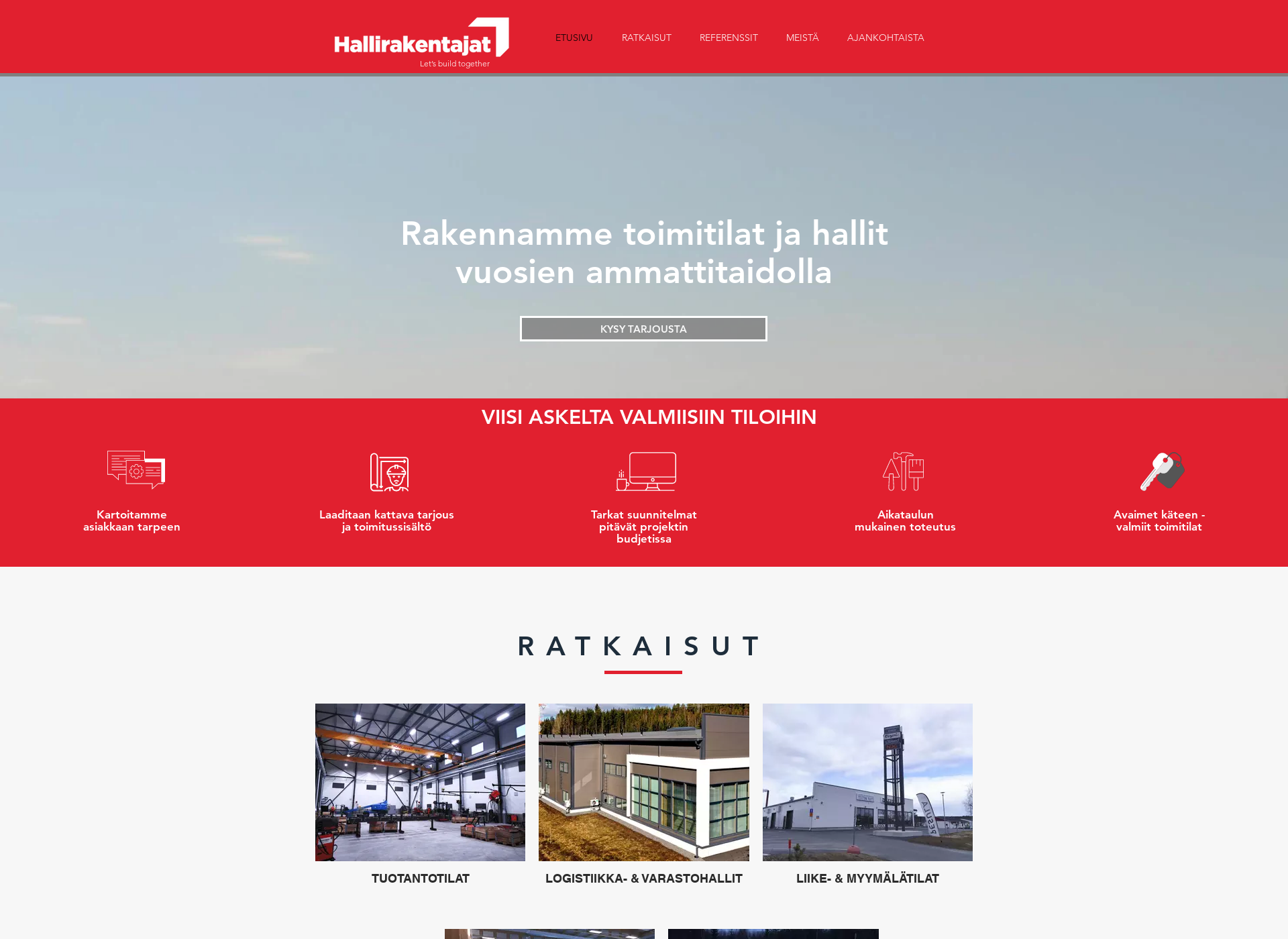 Screenshot for hallirakentajat.fi
