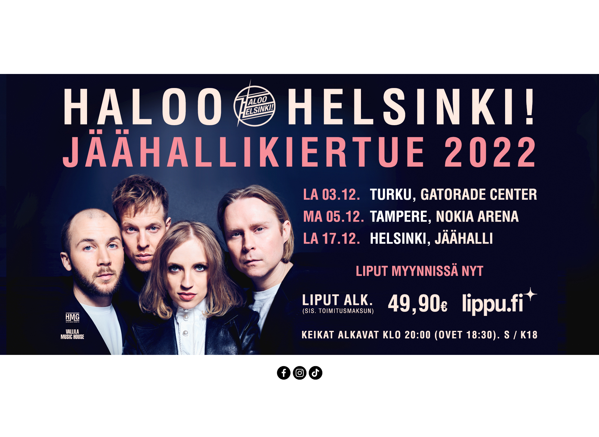 Skärmdump för haloohelsinki.fi