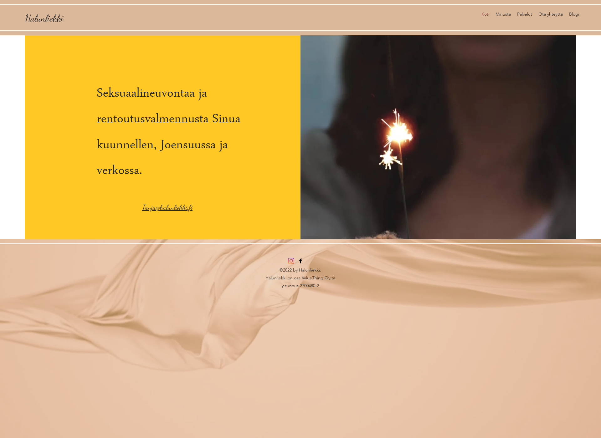 Screenshot for halunliekki.fi