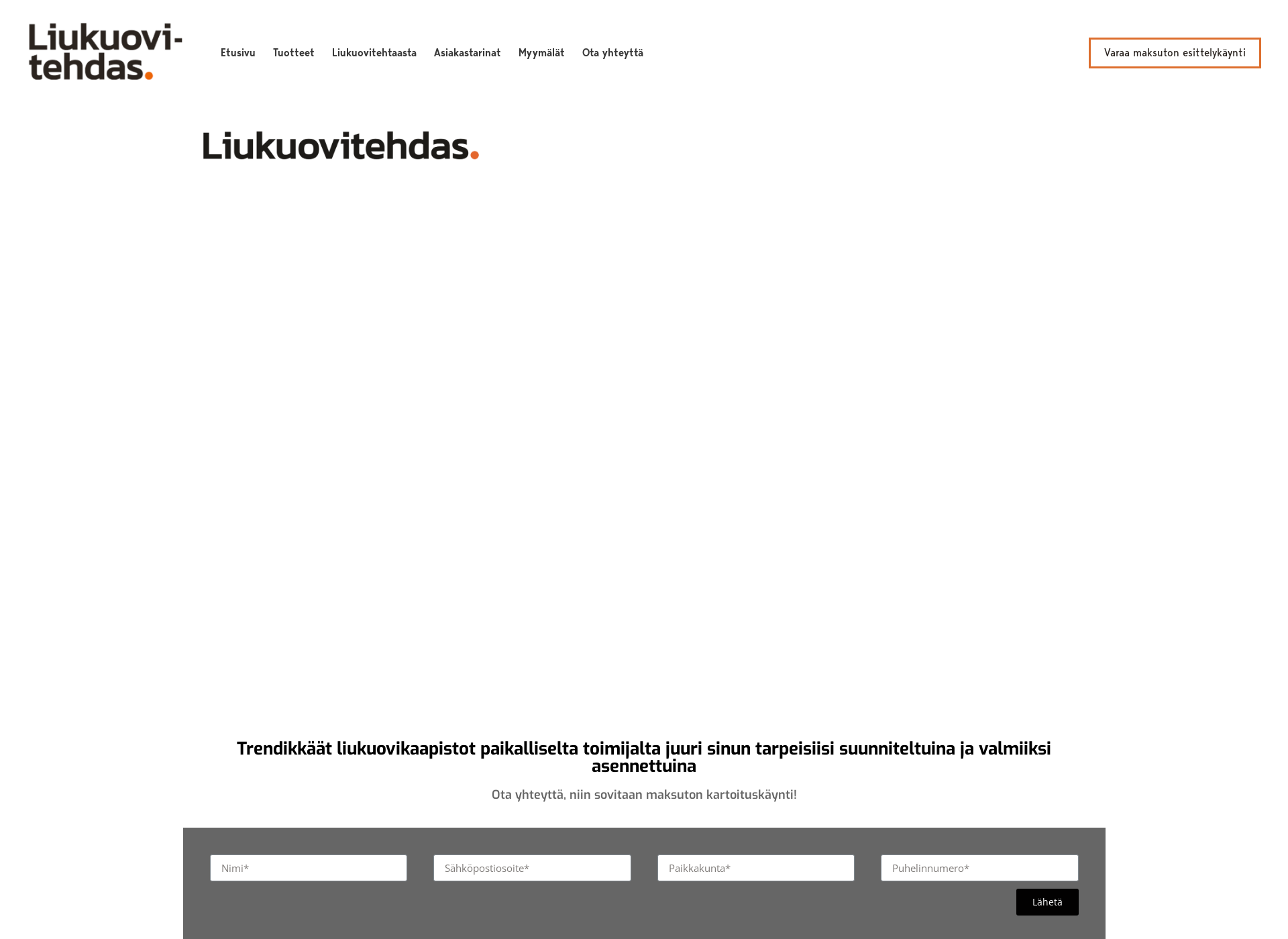 Screenshot for hameenlinnanliukuovitehdas.fi