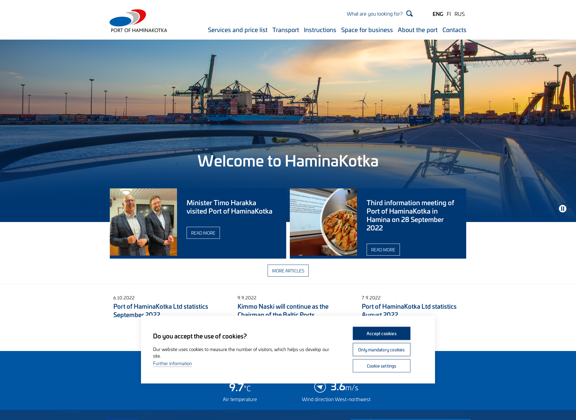 Screenshot for haminakotka.com