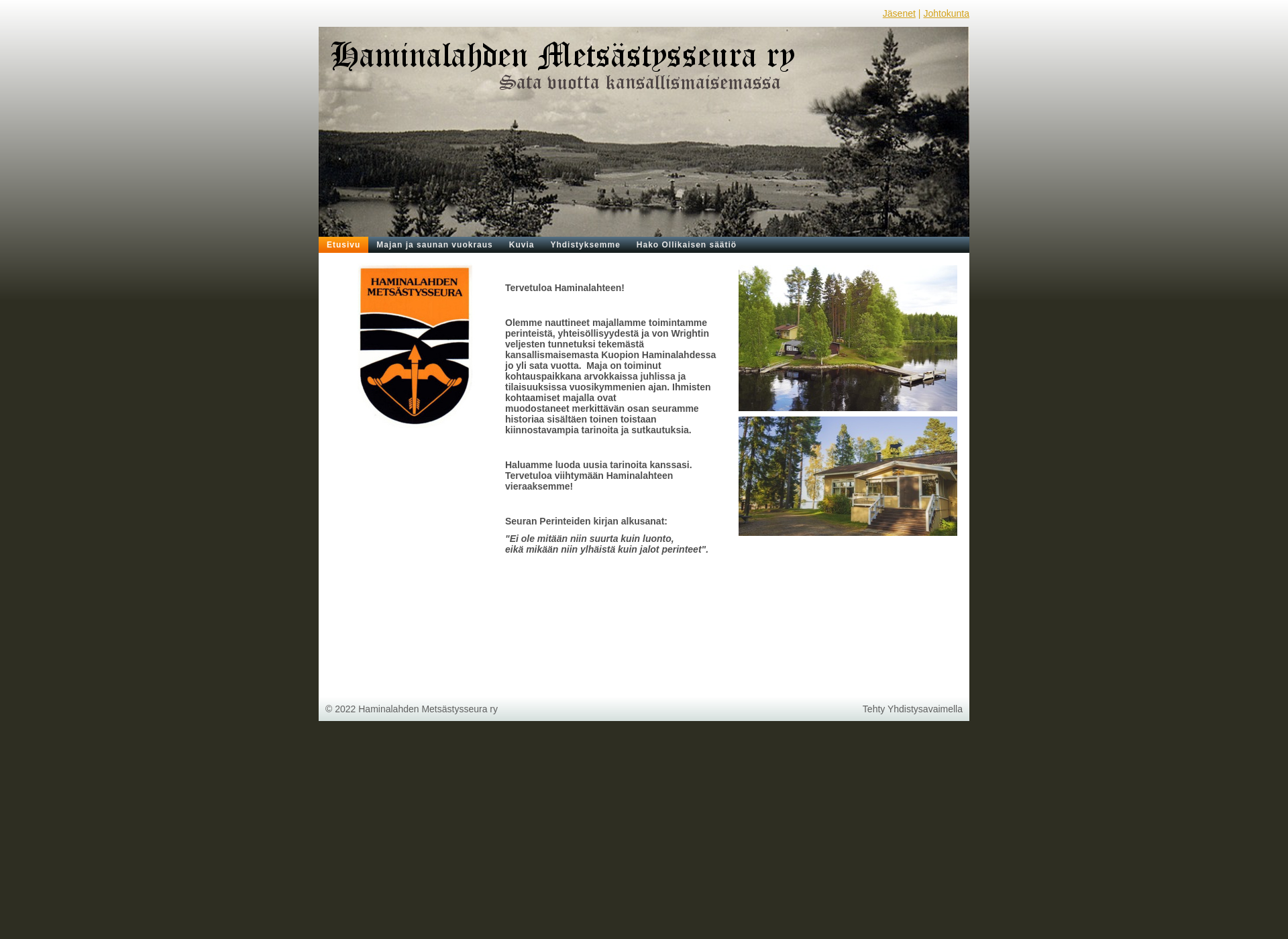 Screenshot for haminalahdenms.fi