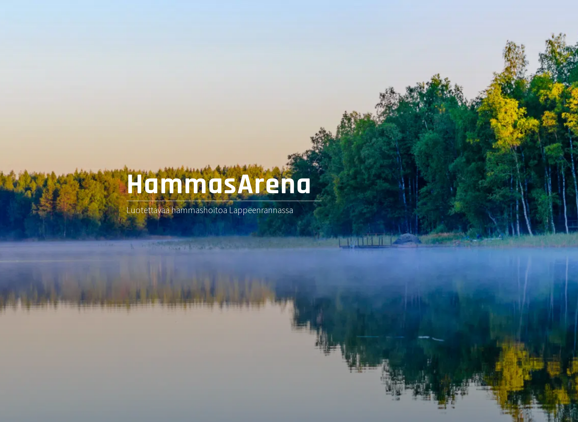 Screenshot for hammasareena.fi