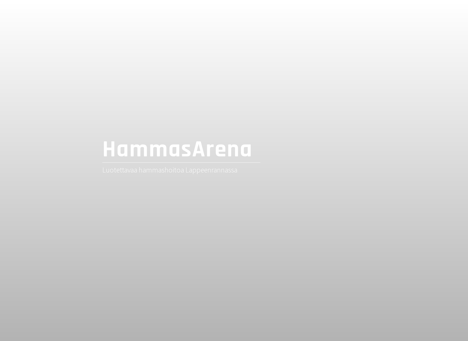 Skärmdump för hammasarena.fi