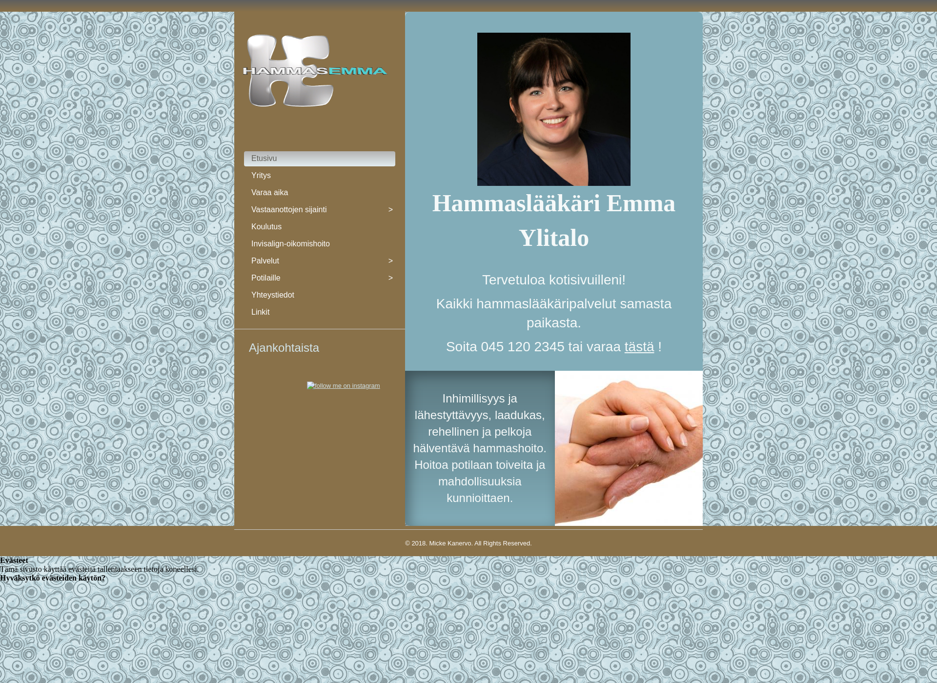 Screenshot for hammasemma.fi