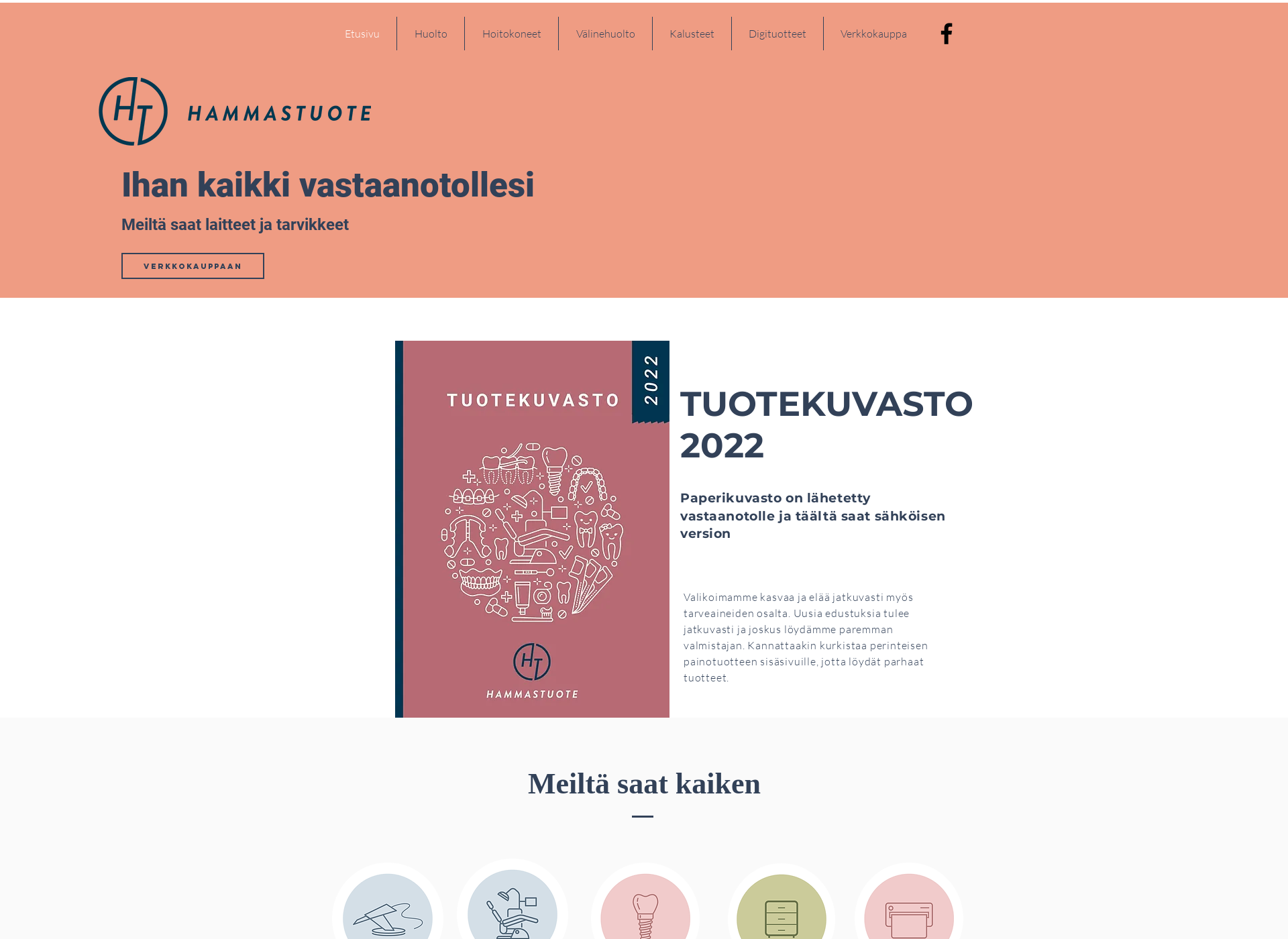 Screenshot for hammastuote.fi