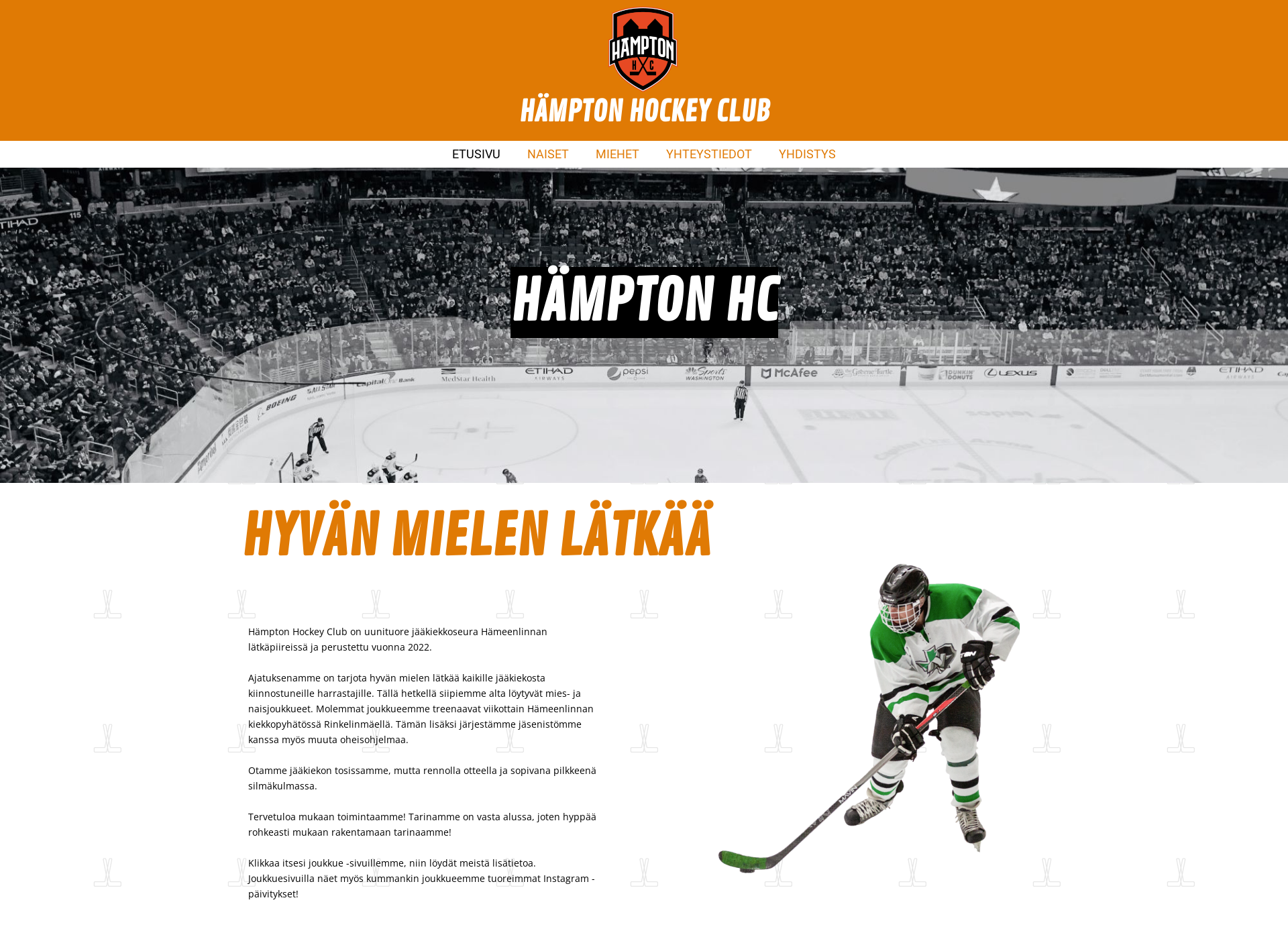 Screenshot for hamptonhc.fi