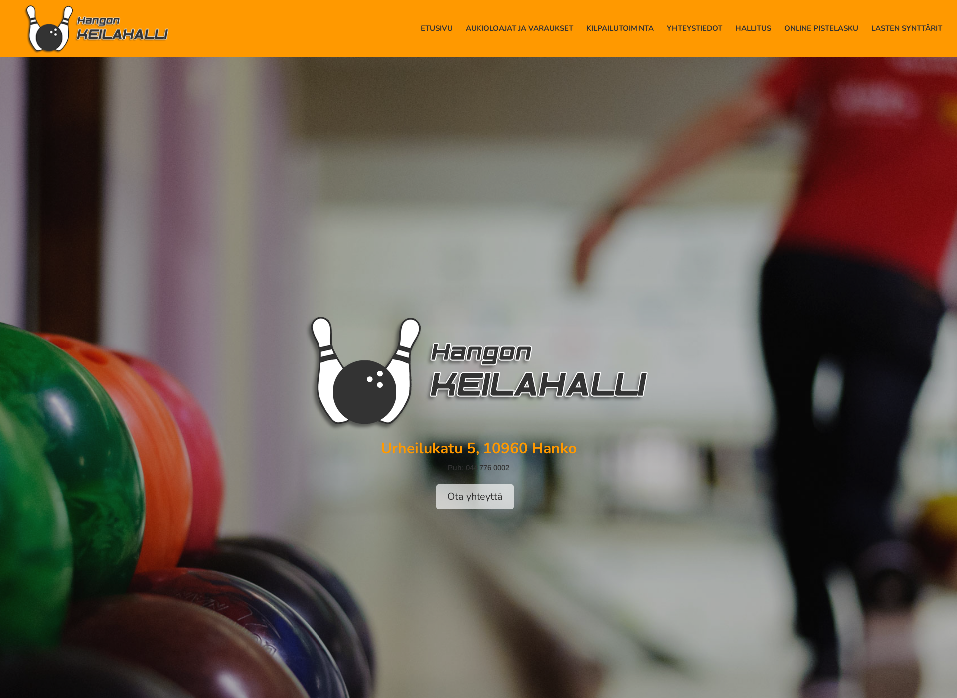 Screenshot for hangonkeilailu.fi