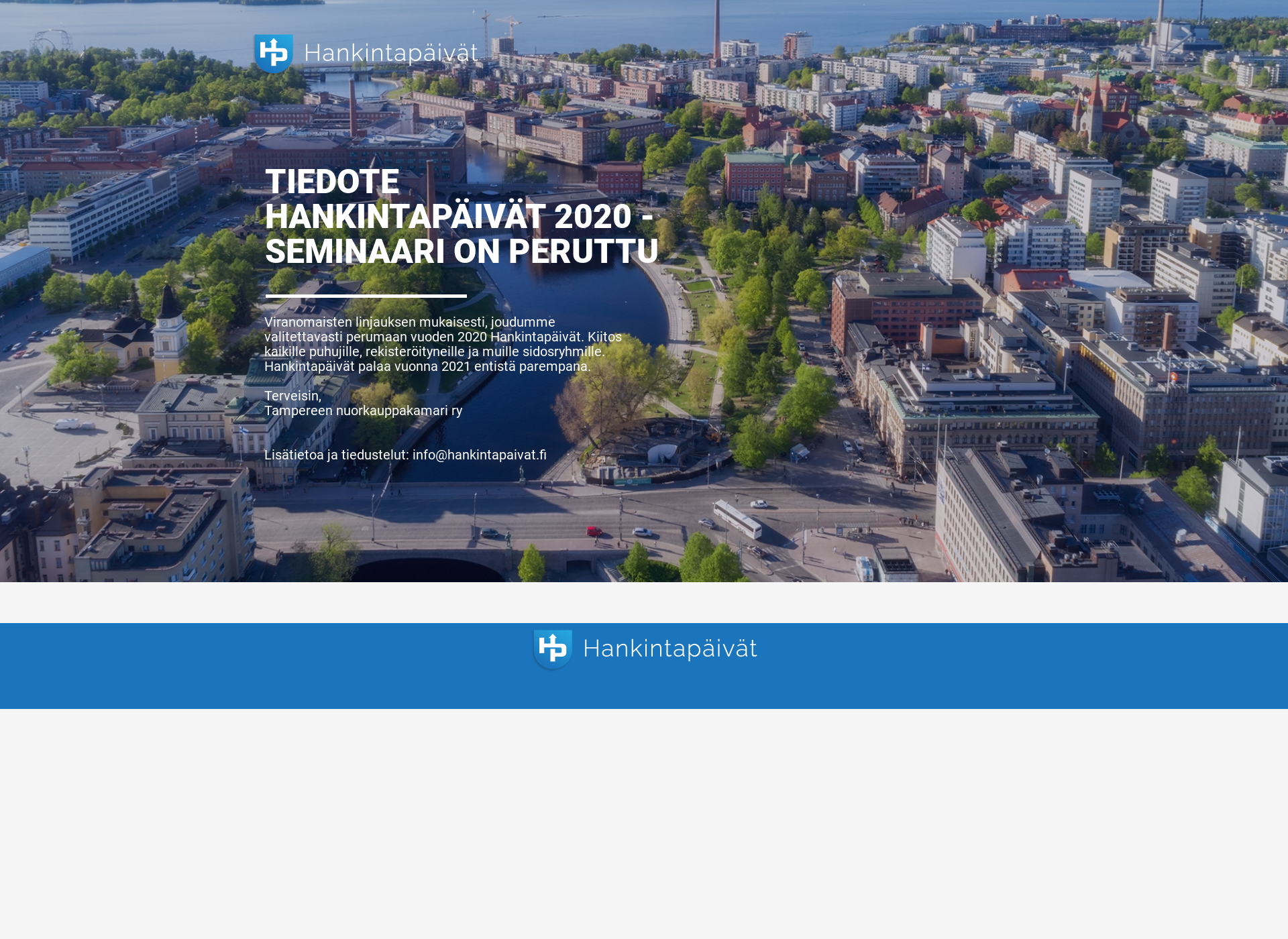 Screenshot for hankintapaivat.fi