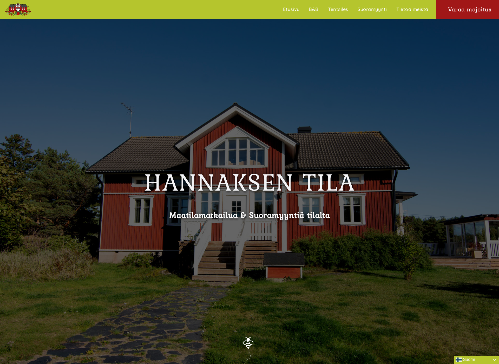 Screenshot for hannaksentila.fi