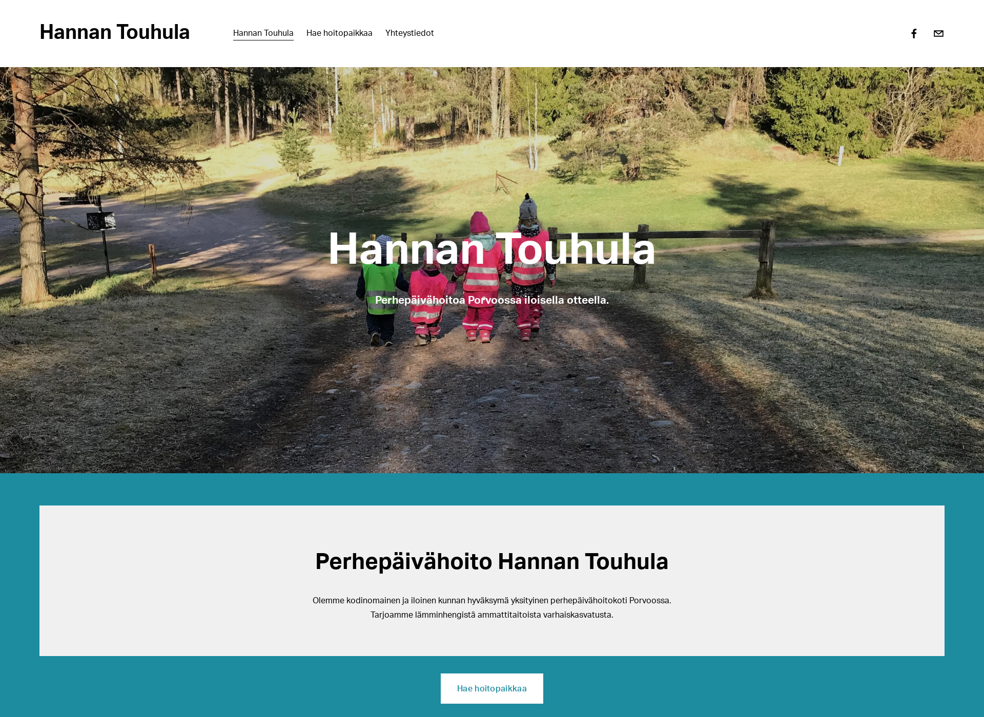 Screenshot for hannantouhula.fi