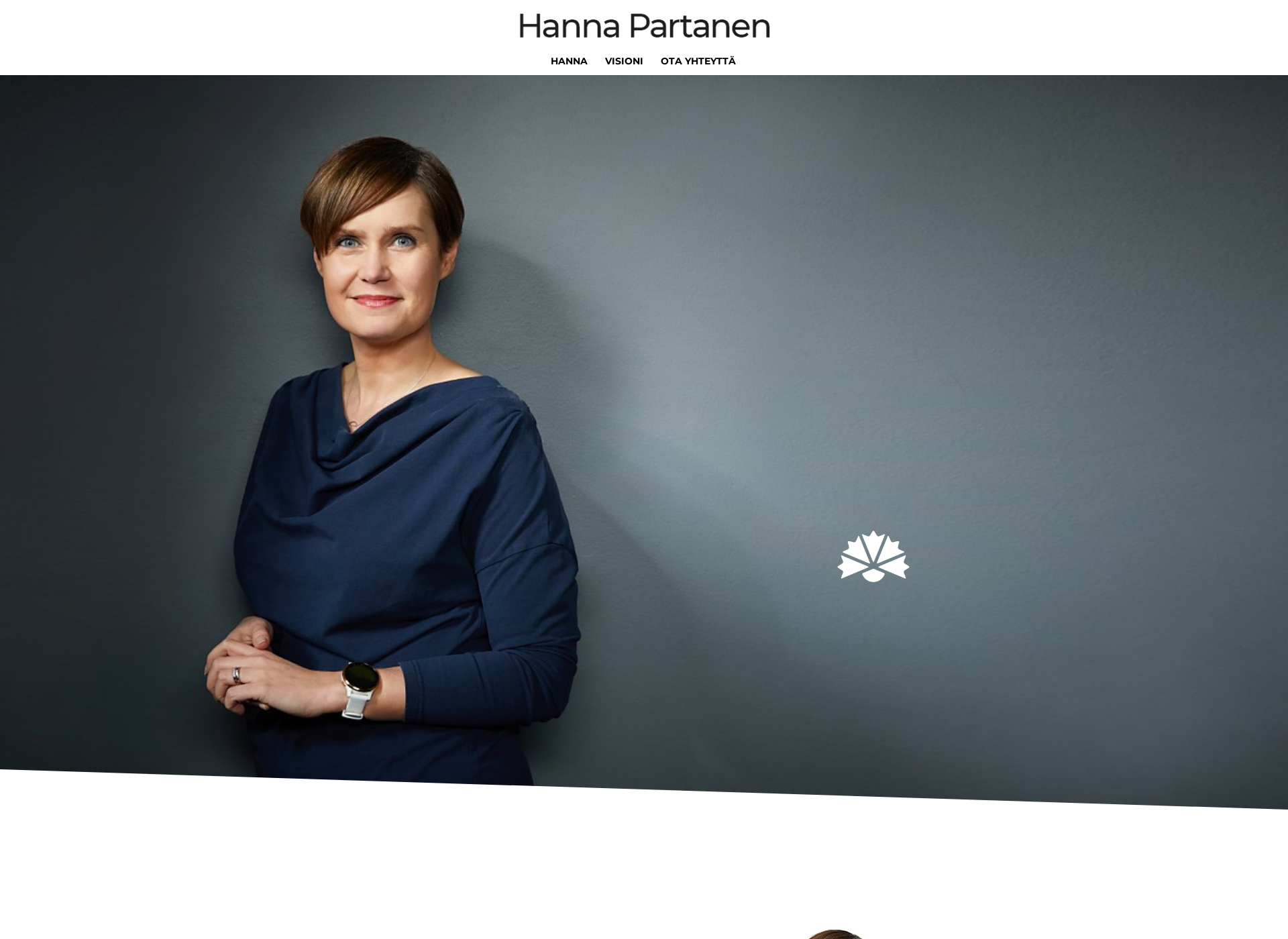 Näyttökuva hannapartanen.fi