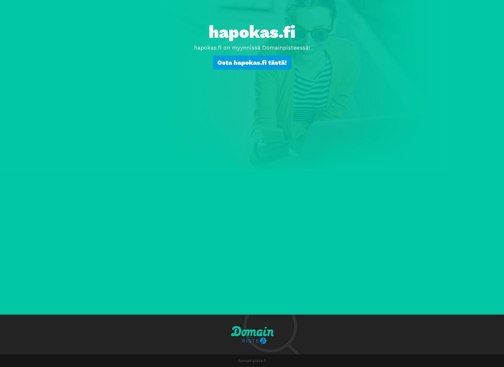 Skärmdump för hapokas.fi