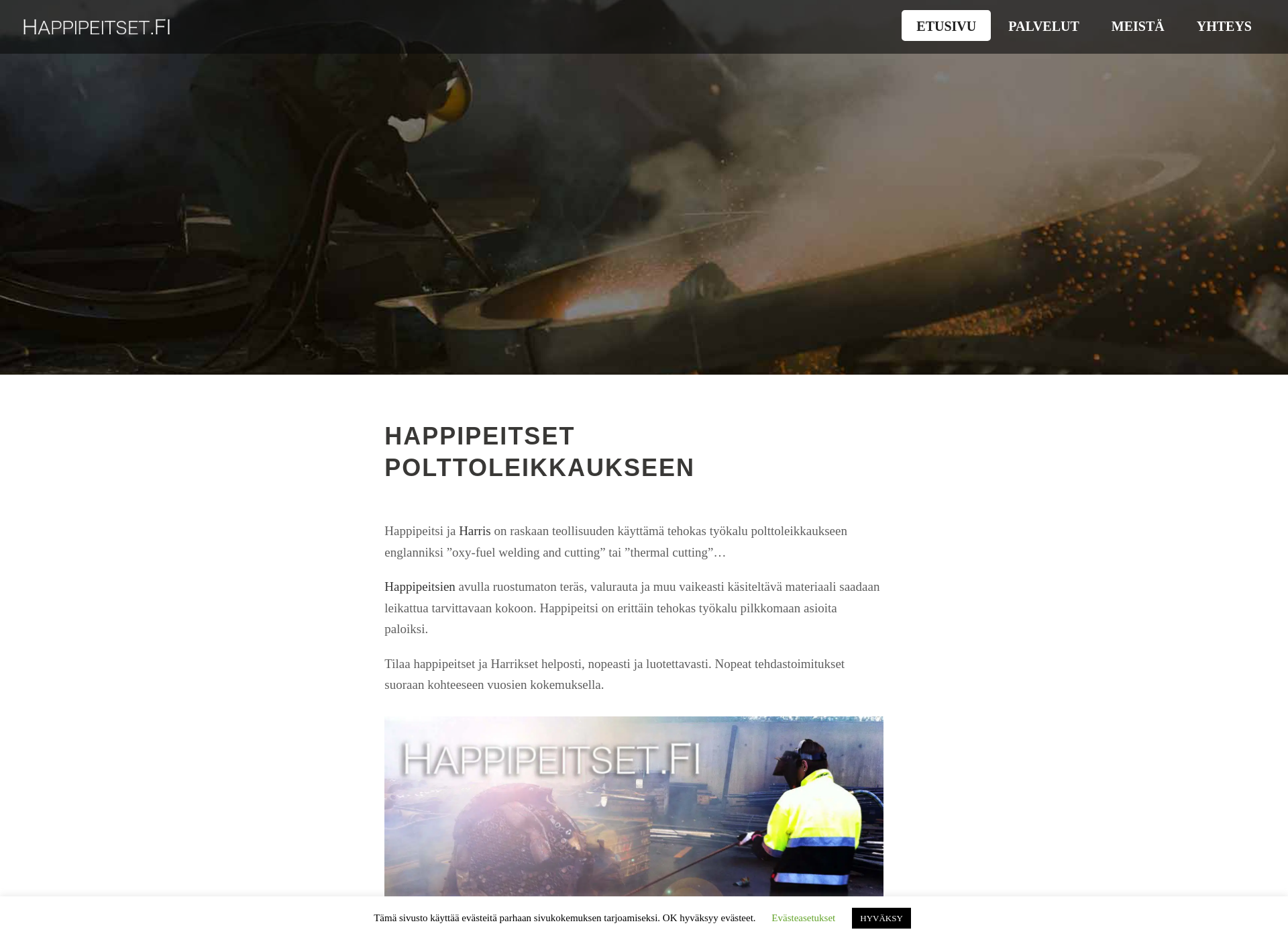 Screenshot for happipeitset.fi