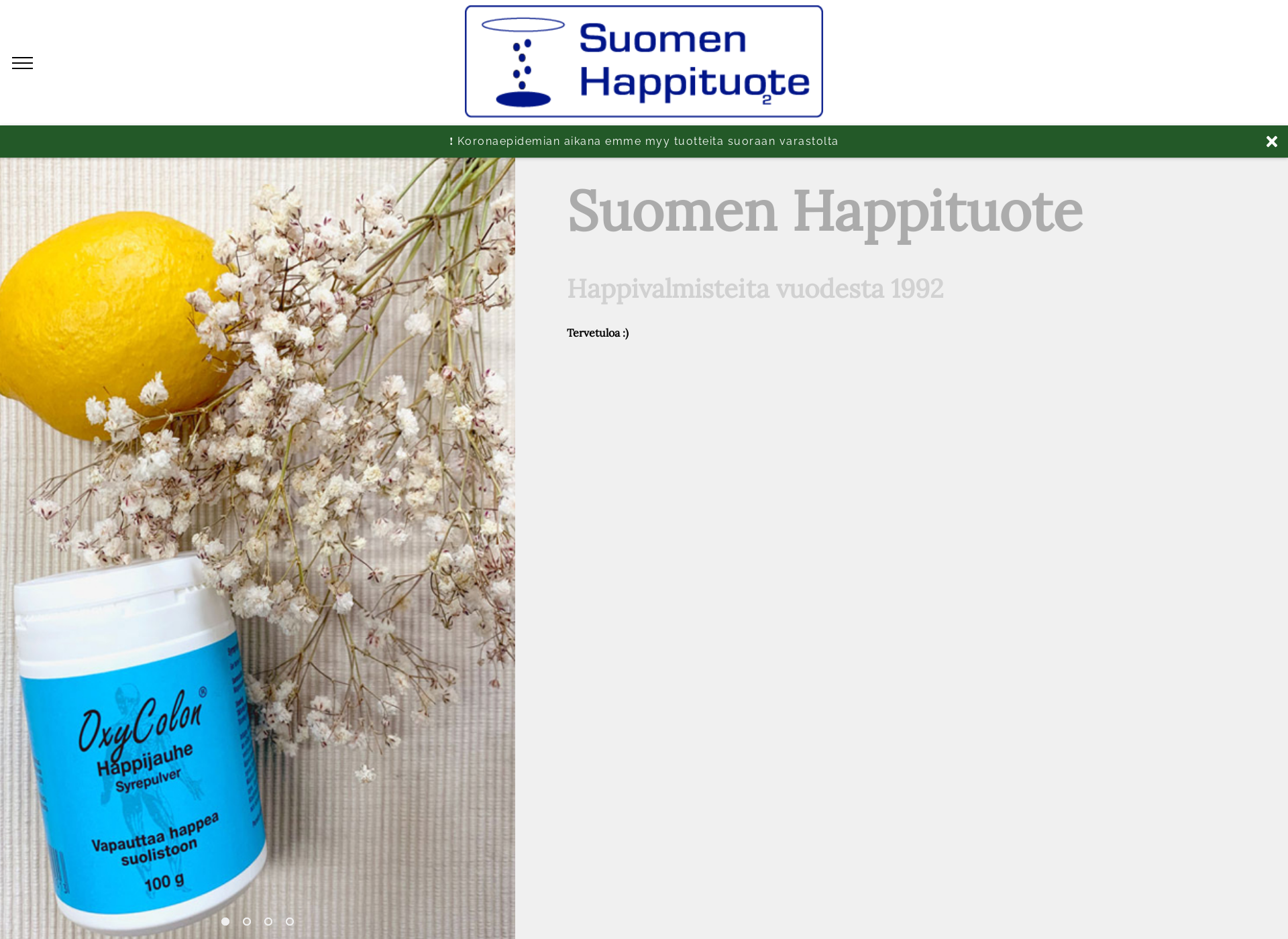 Screenshot for happituote.fi