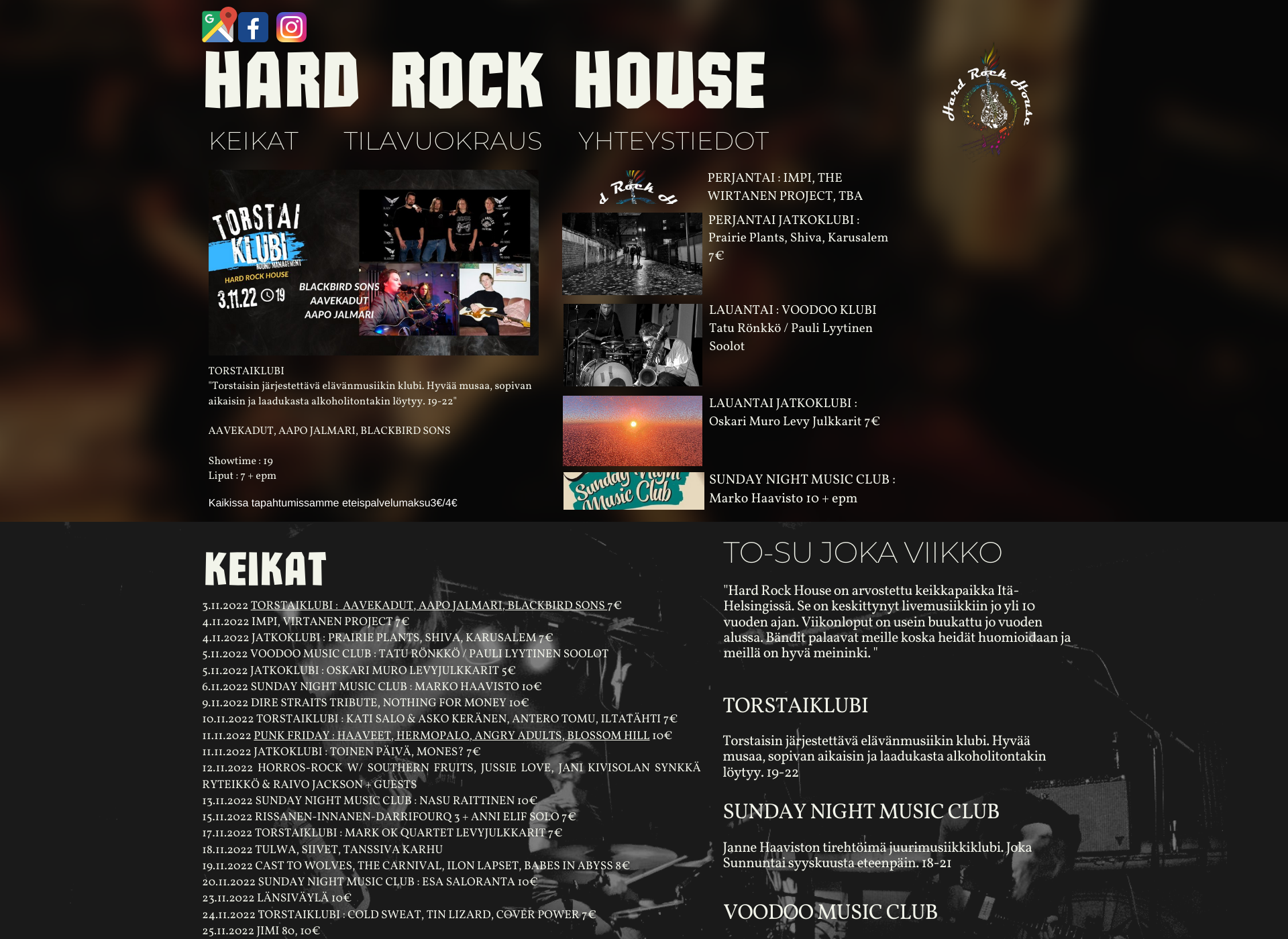 Screenshot for hardrockhouse.fi