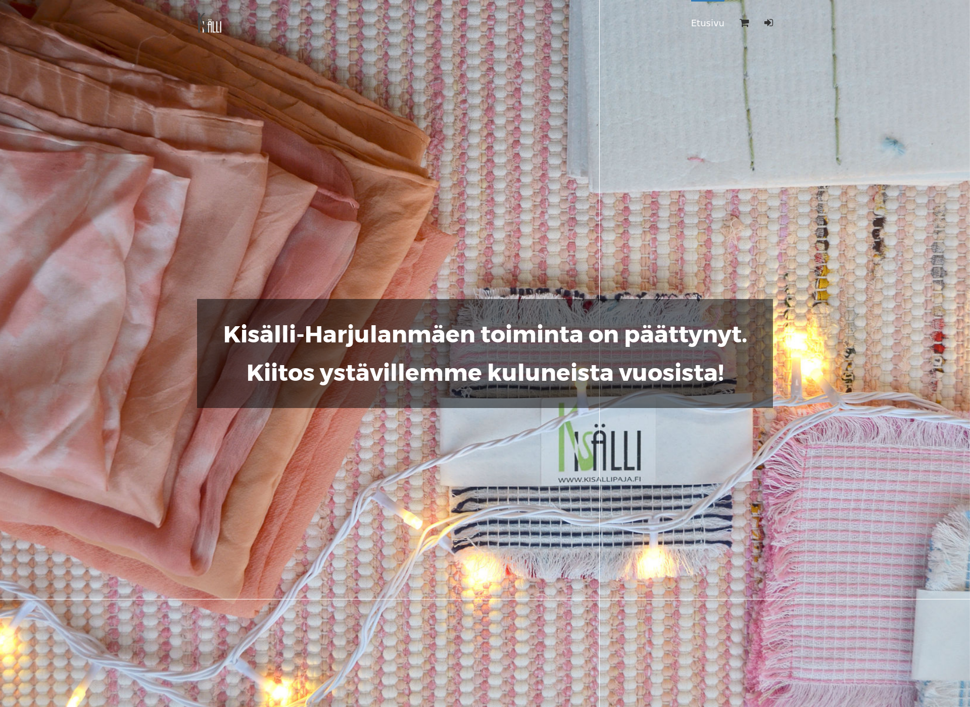 Skärmdump för harjulanmaki.fi