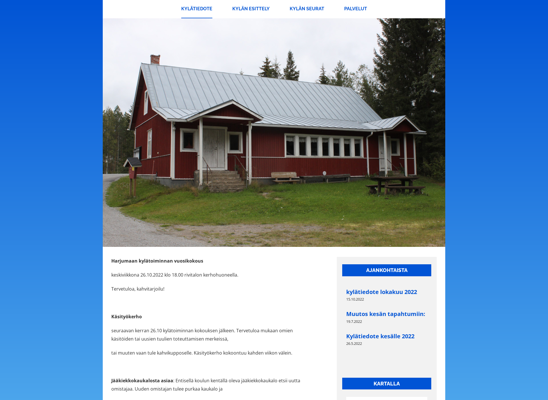 Screenshot for harjumaa.fi