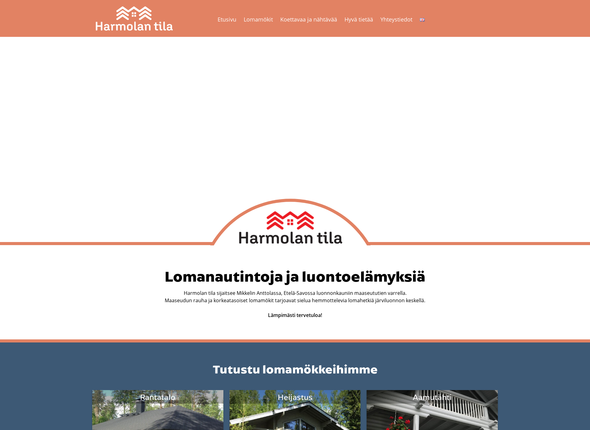 Screenshot for harmola.fi