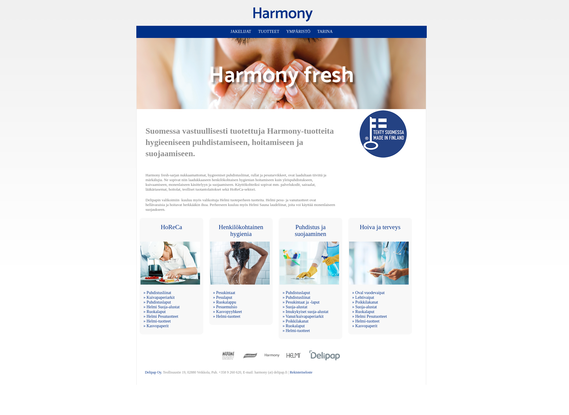 Screenshot for harmony.fi