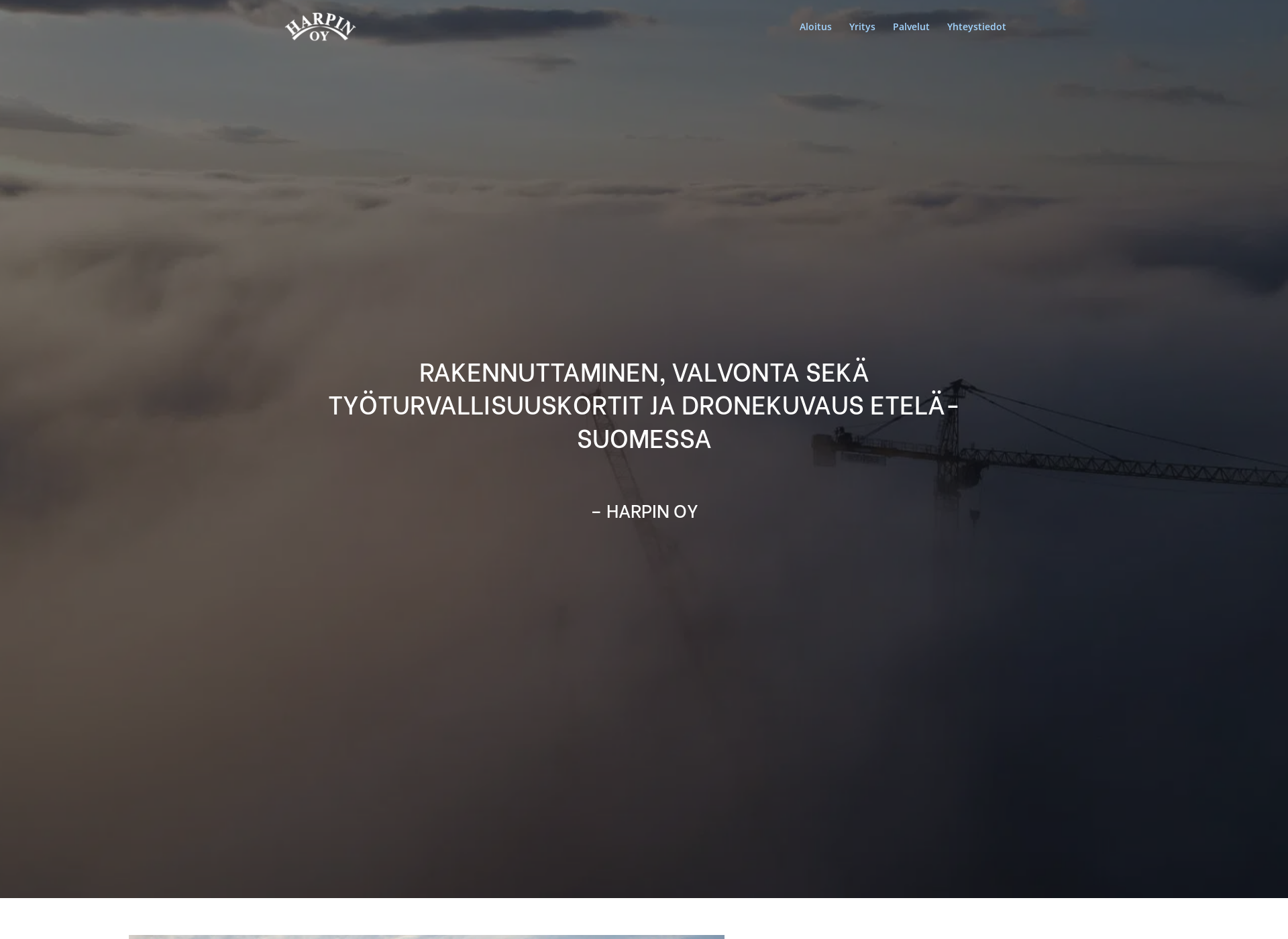 Screenshot for harpin.fi