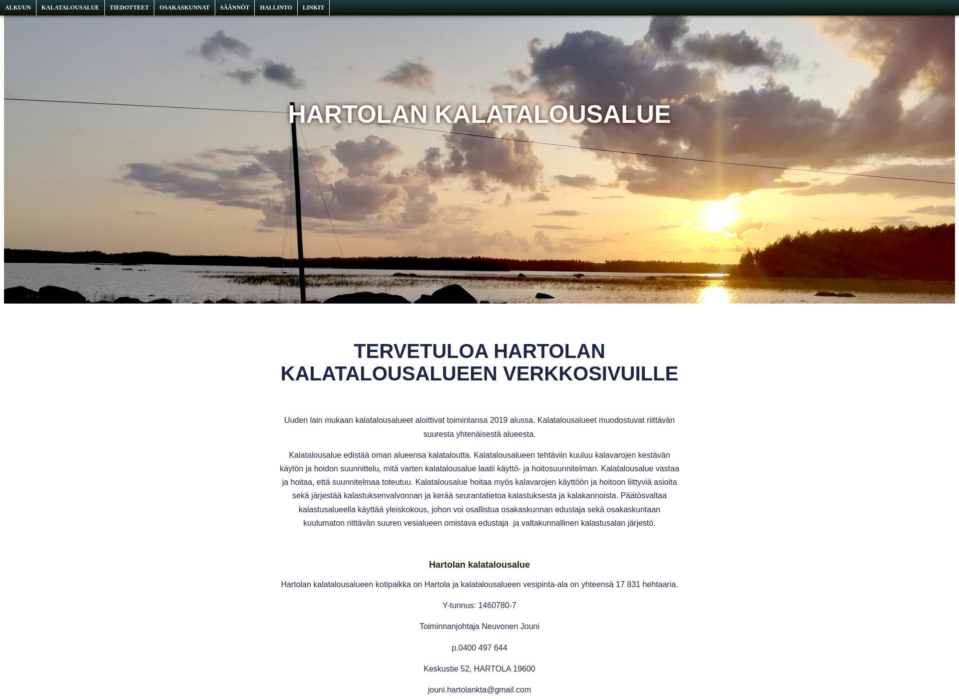 Näyttökuva hartolankta.fi