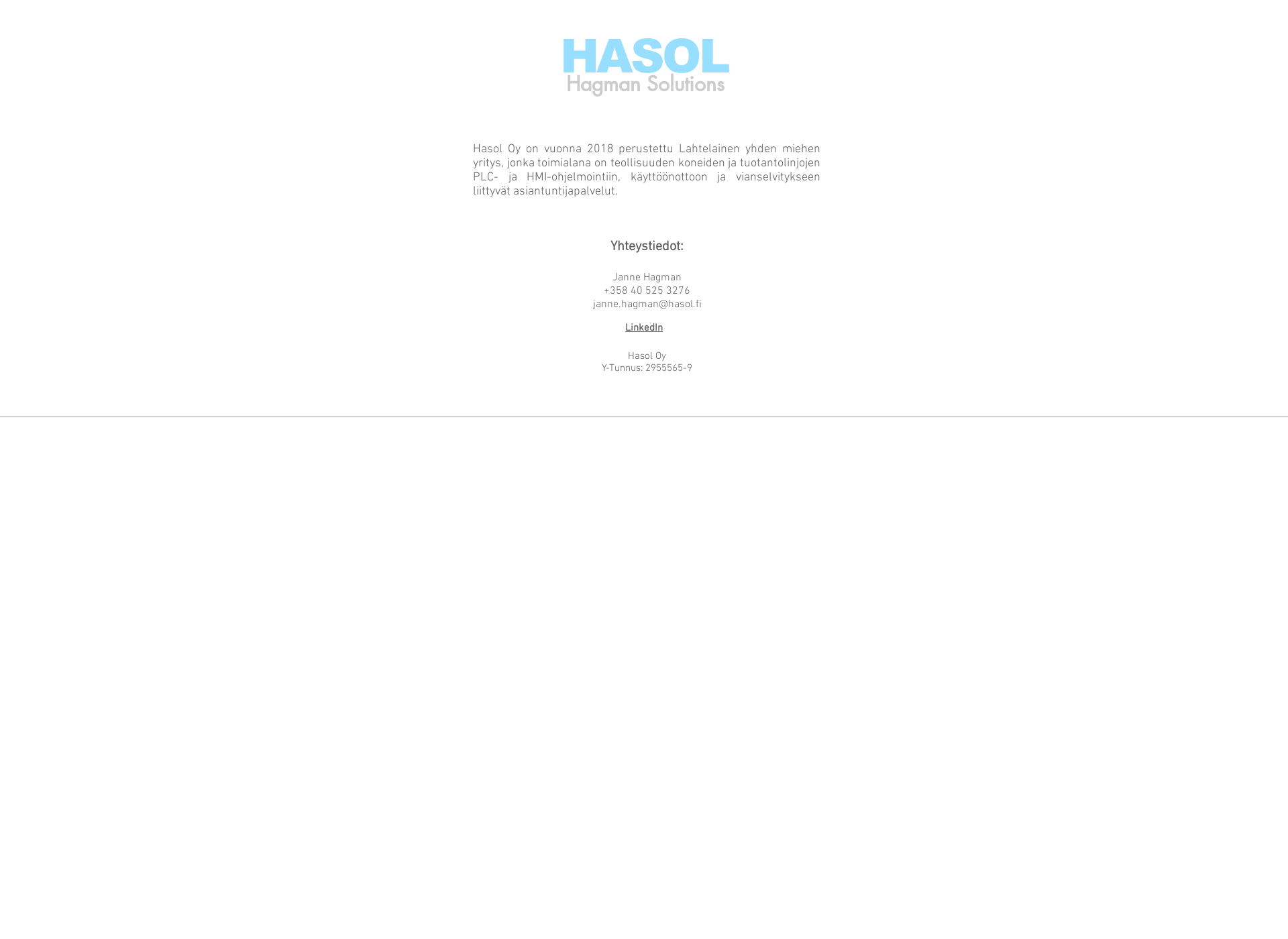 Screenshot for hasol.fi