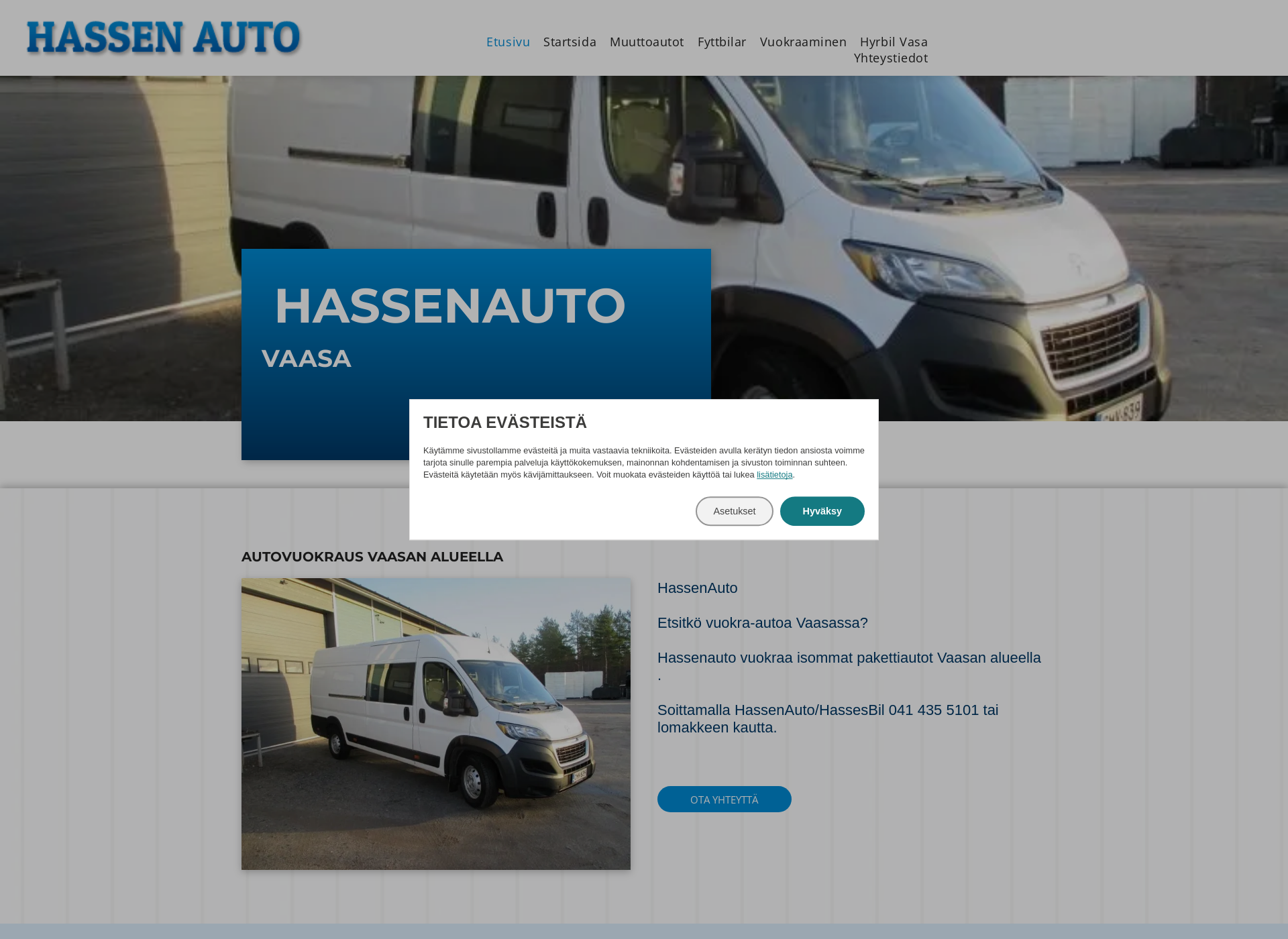 Screenshot for hassenauto.fi