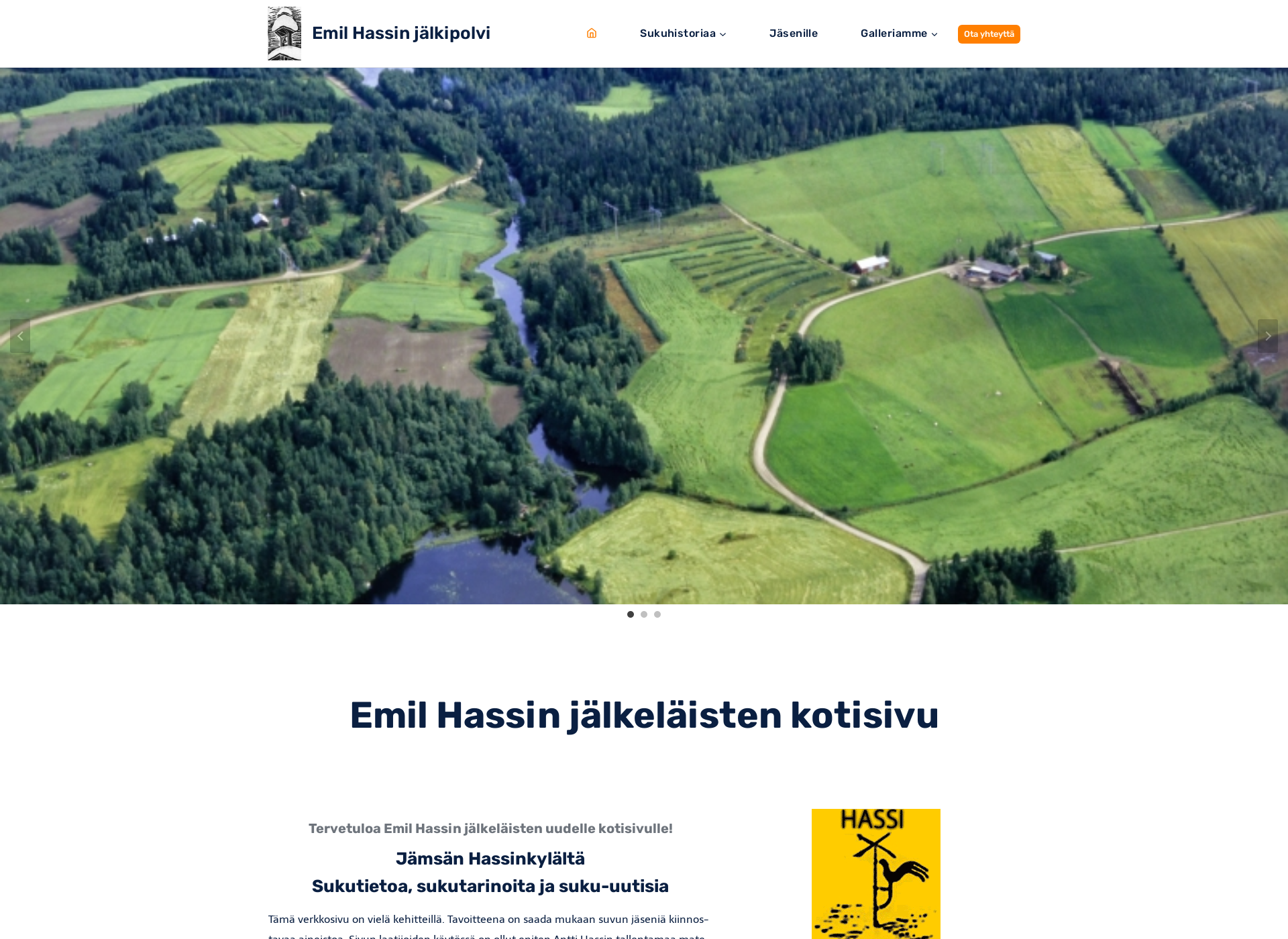 Screenshot for hassinsuku.fi