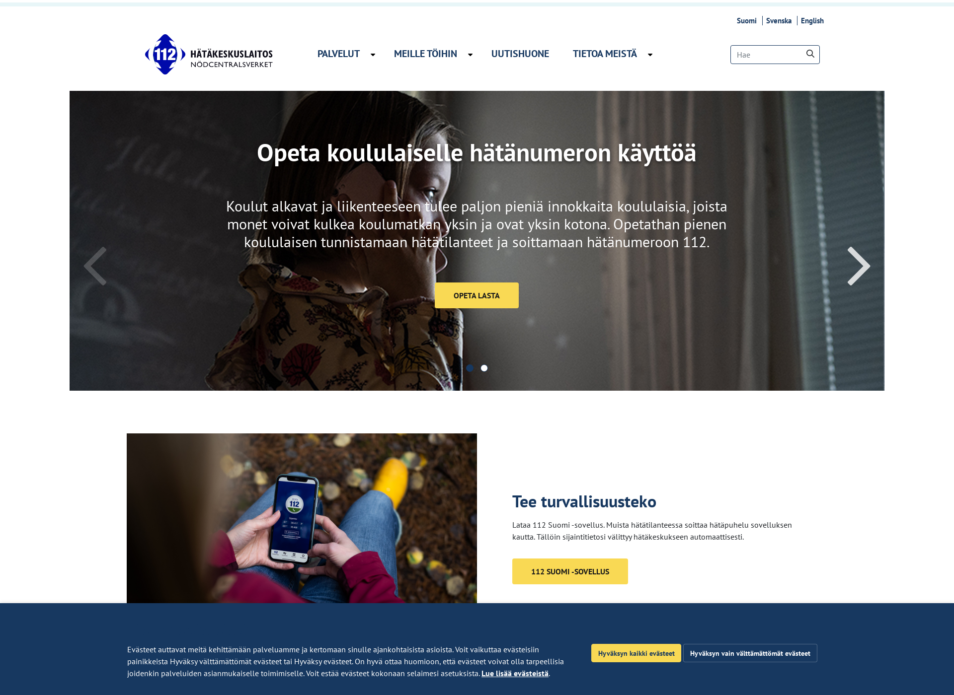 Screenshot for hatakeskus.fi