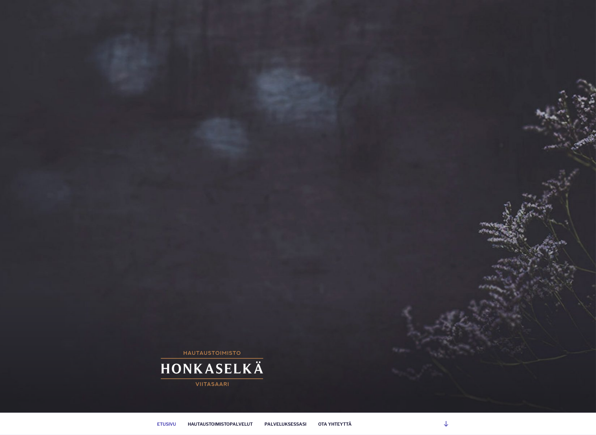 Screenshot for hautaustoimistohonkaselka.fi
