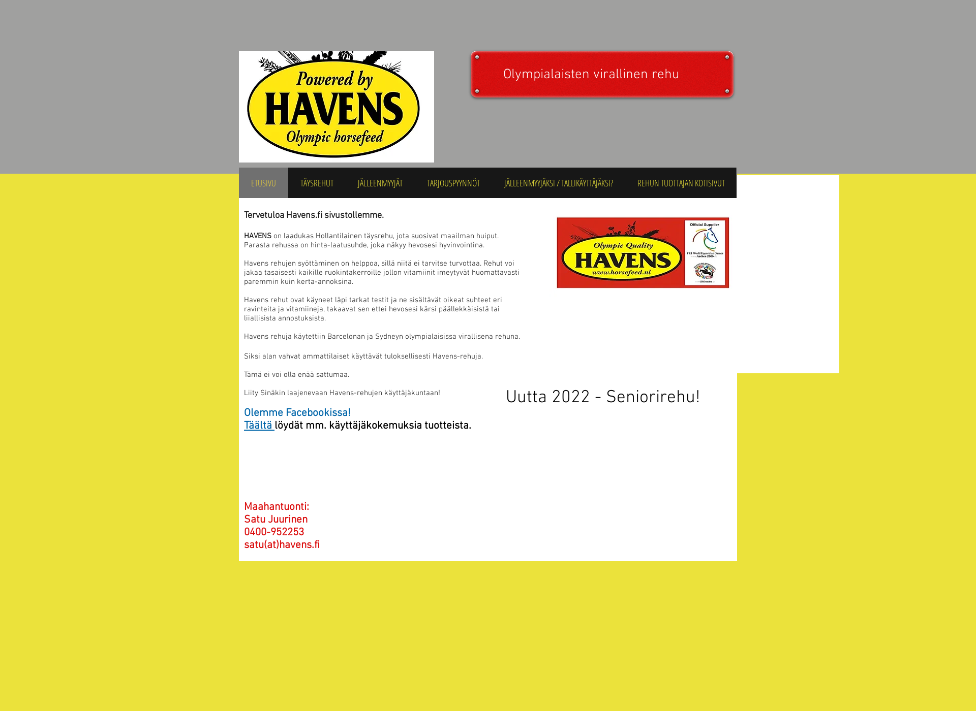 Screenshot for havens.fi